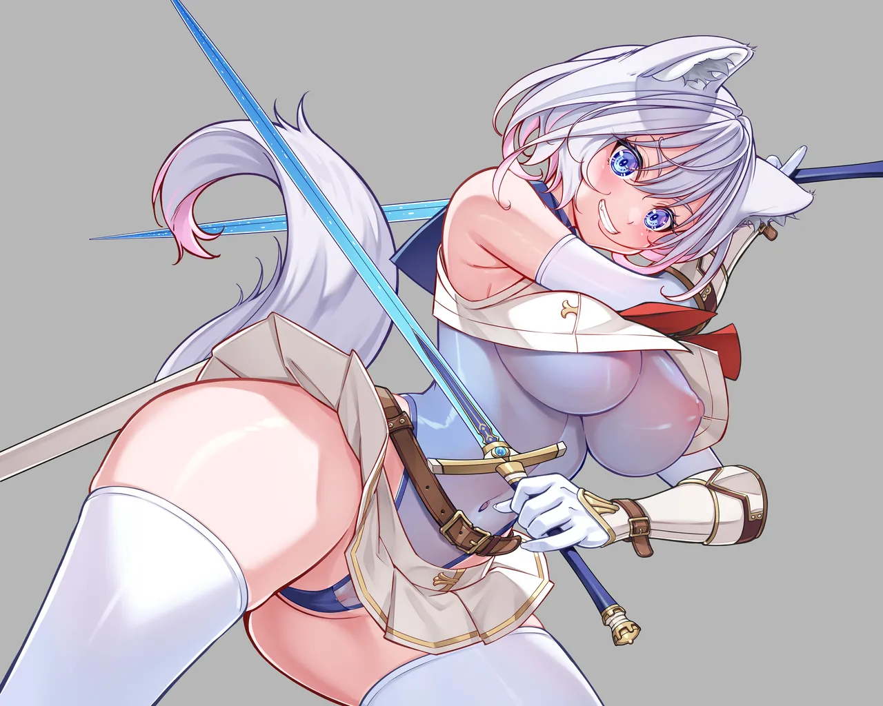 Hakurou Kenshi Hati-chan no Ecchi na Bouken no Sho page 159 original parody - squirting futanari hentai manga - read online free