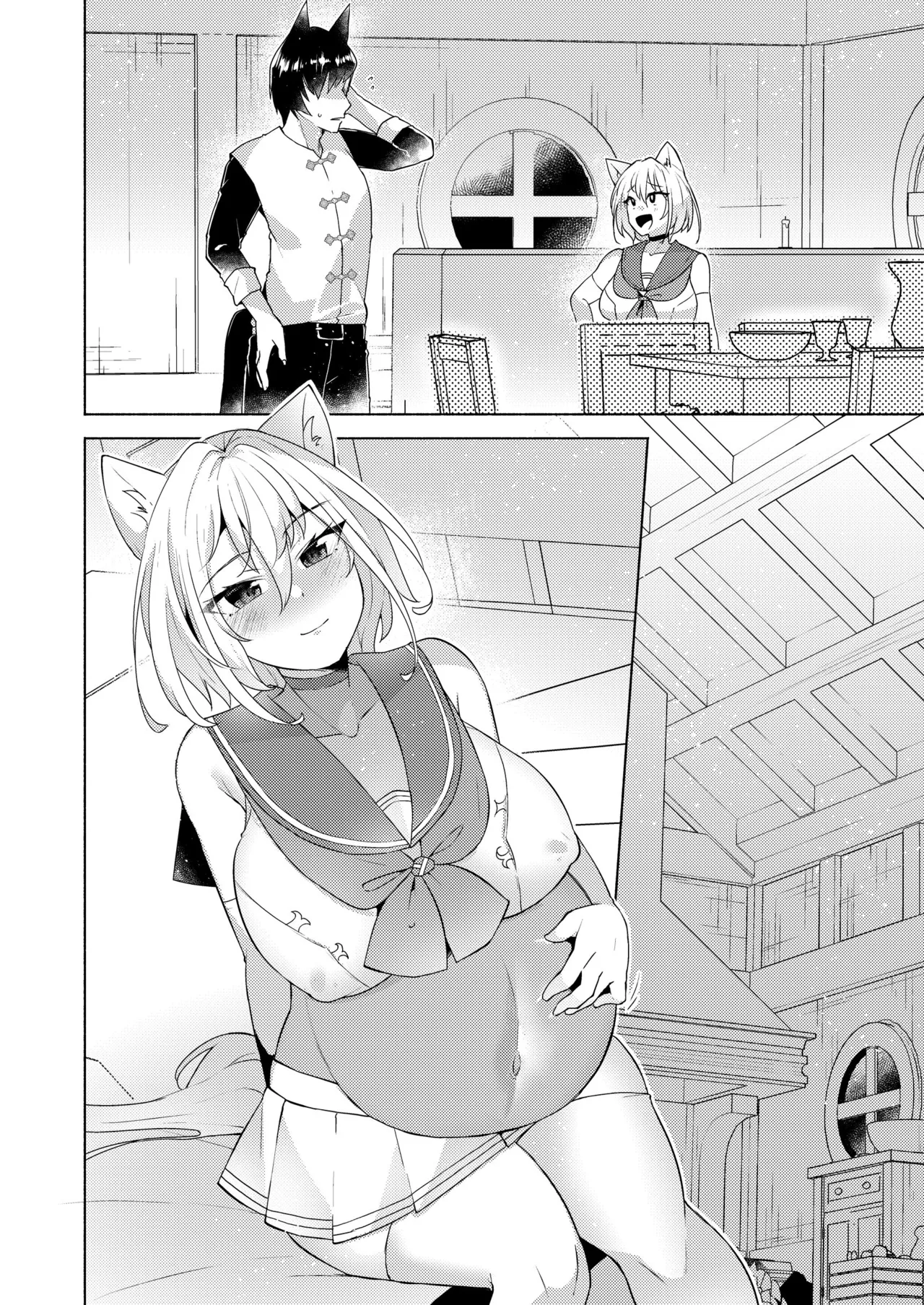 Hakurou Kenshi Hati-chan no Ecchi na Bouken no Sho page 218 original parody - squirting futanari hentai manga - read online free