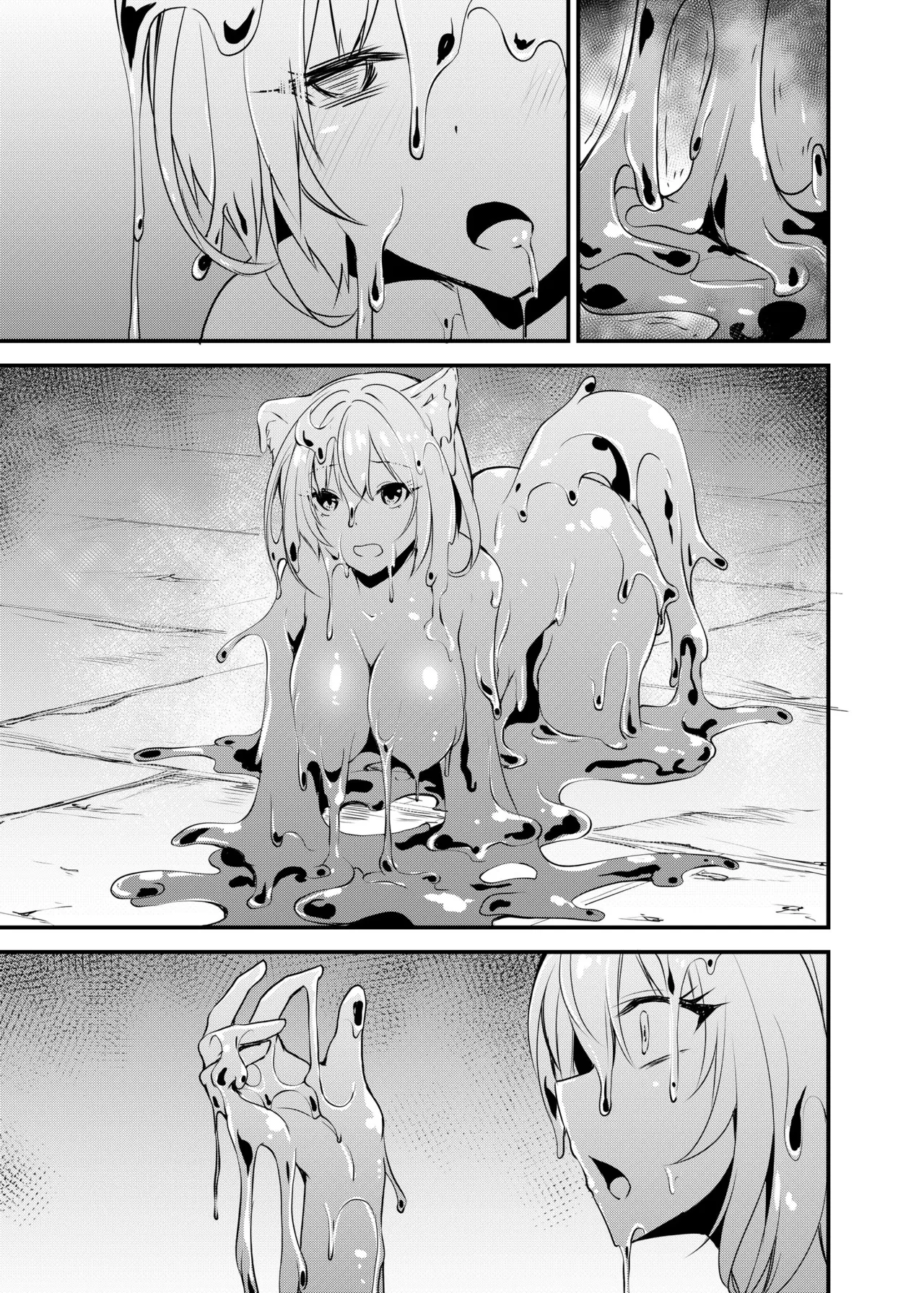 Hakurou Kenshi Hati-chan no Ecchi na Bouken no Sho page 248 original parody - squirting futanari hentai manga - read online free
