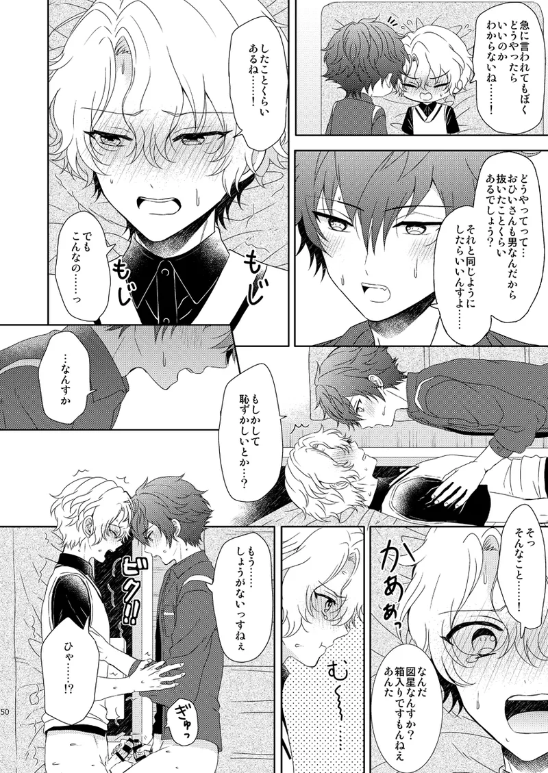 Isshin Doutai page 48 featuring hiyori tomoe ensemble stars parody - males only yaoi hentai manga - read online free