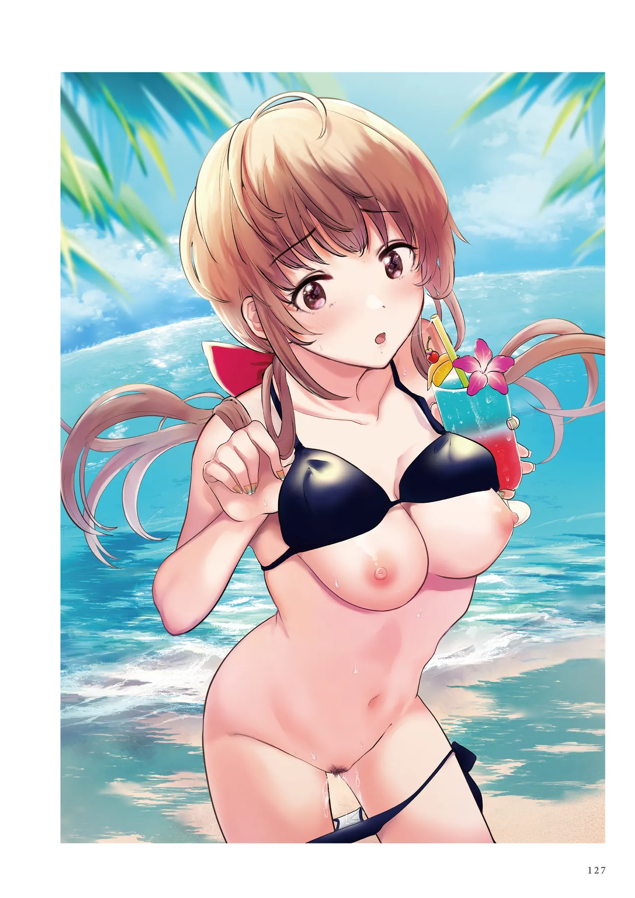 La Vacances page 127 - full color artbook hentai manga - read online free