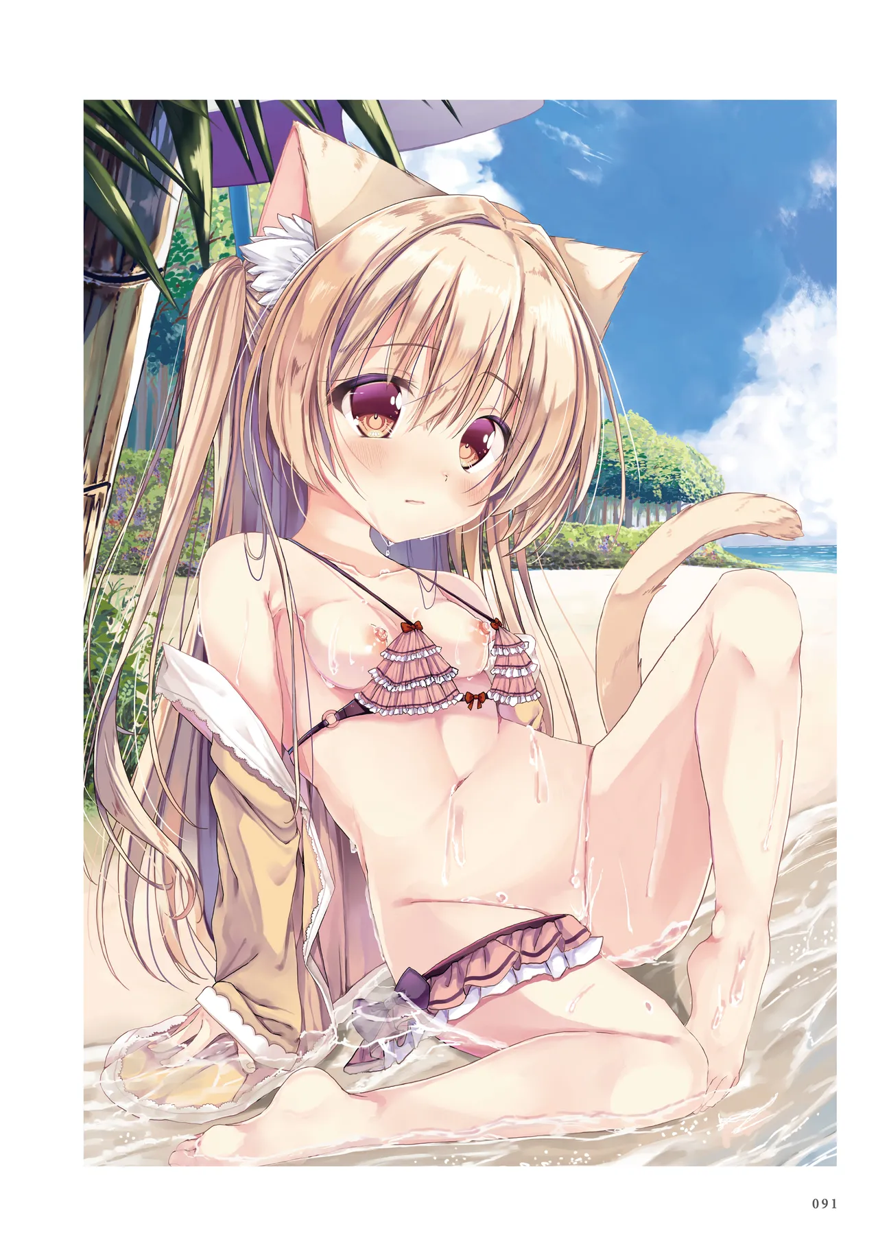 La Vacances page 91 - full color artbook hentai manga - read online free