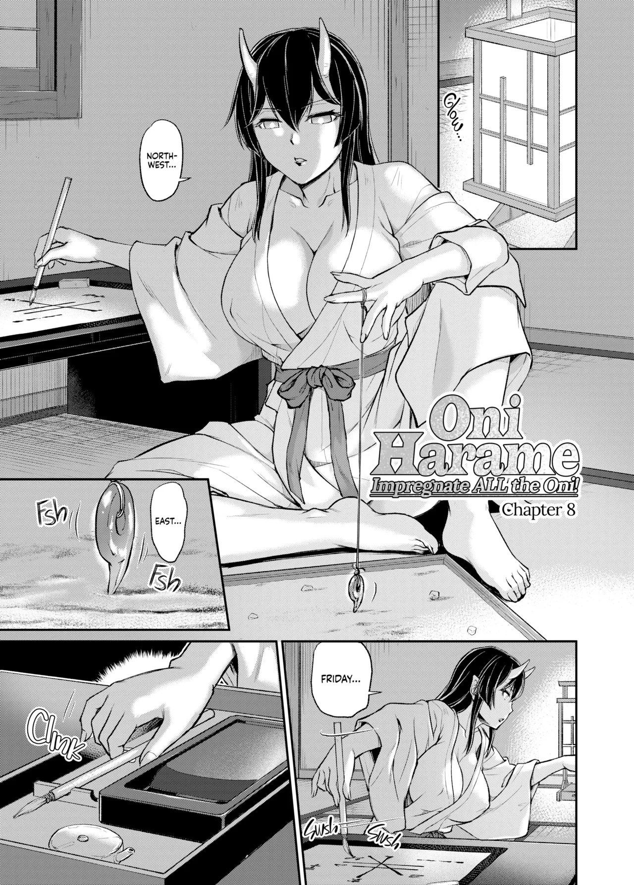 Oni Harame: Impregnate ALL the Oni! page 158 - oni big breasts hentai manga - read online free