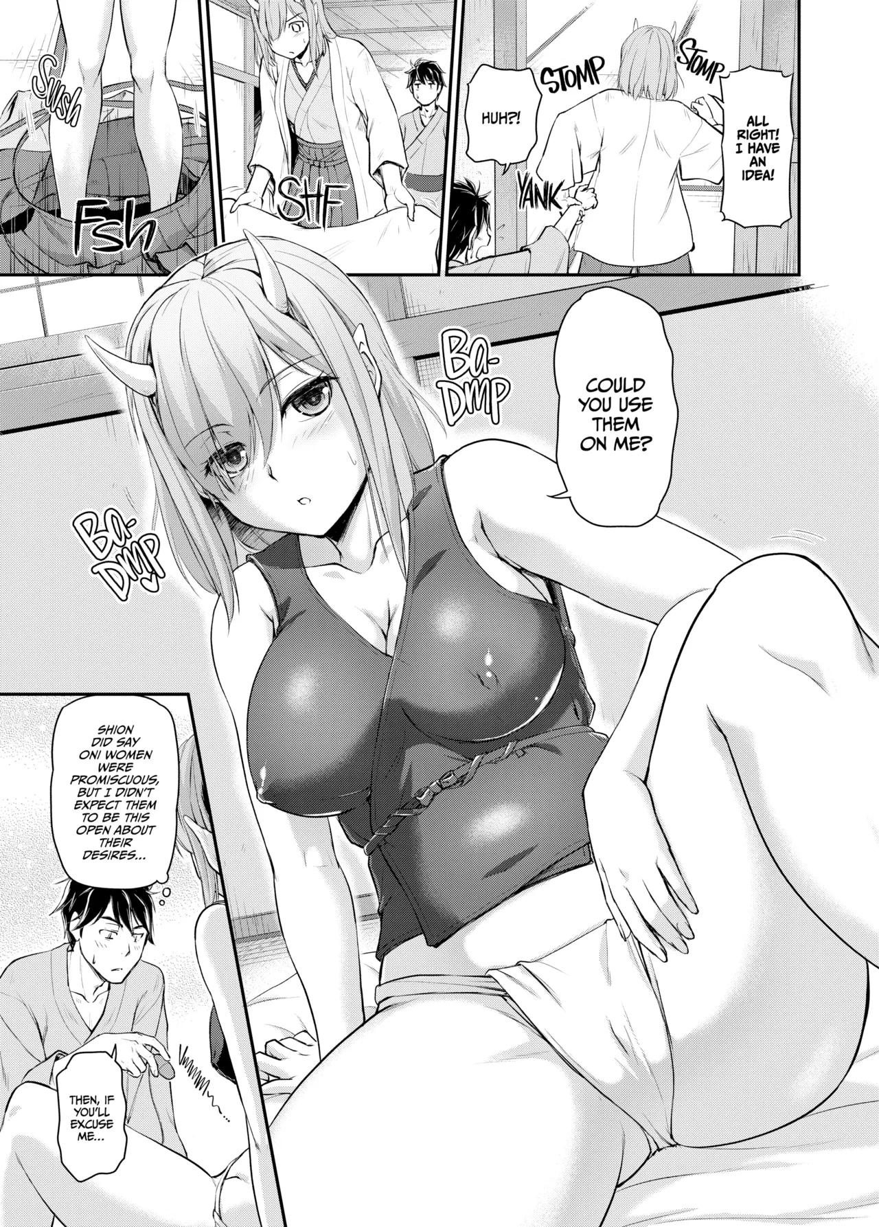Oni Harame: Impregnate ALL the Oni! page 58 - oni big breasts hentai manga - read online free