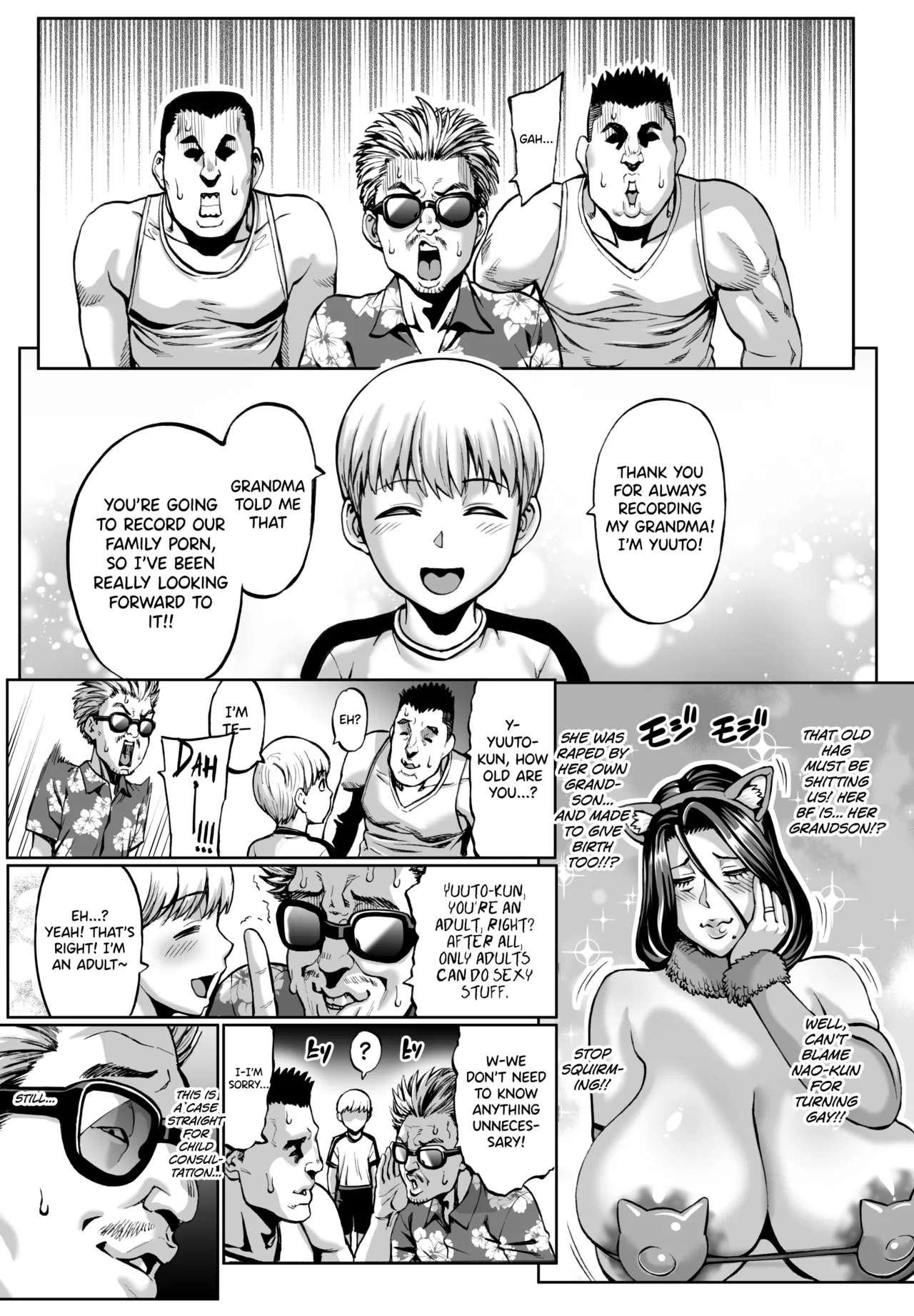 Page 38 of [Aodouhu (Neromashin)] Omae no Kaa-chan Ikutoki no Kao Sugee Busu da zo w After + C105 Omake [English] [biribiri] [Digital]