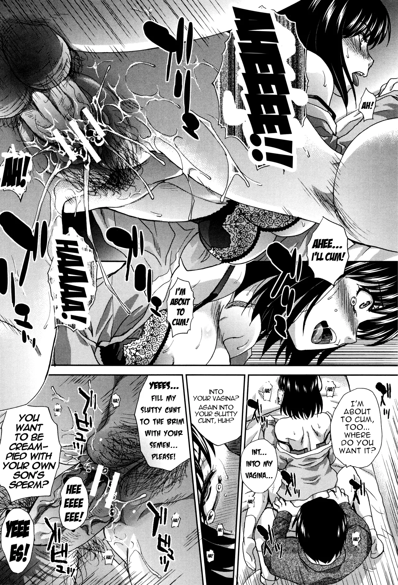 Houkai Kazoku | Dysfunctional Family Ch. 1 page 22 - cheating mother hentai manga - read online free