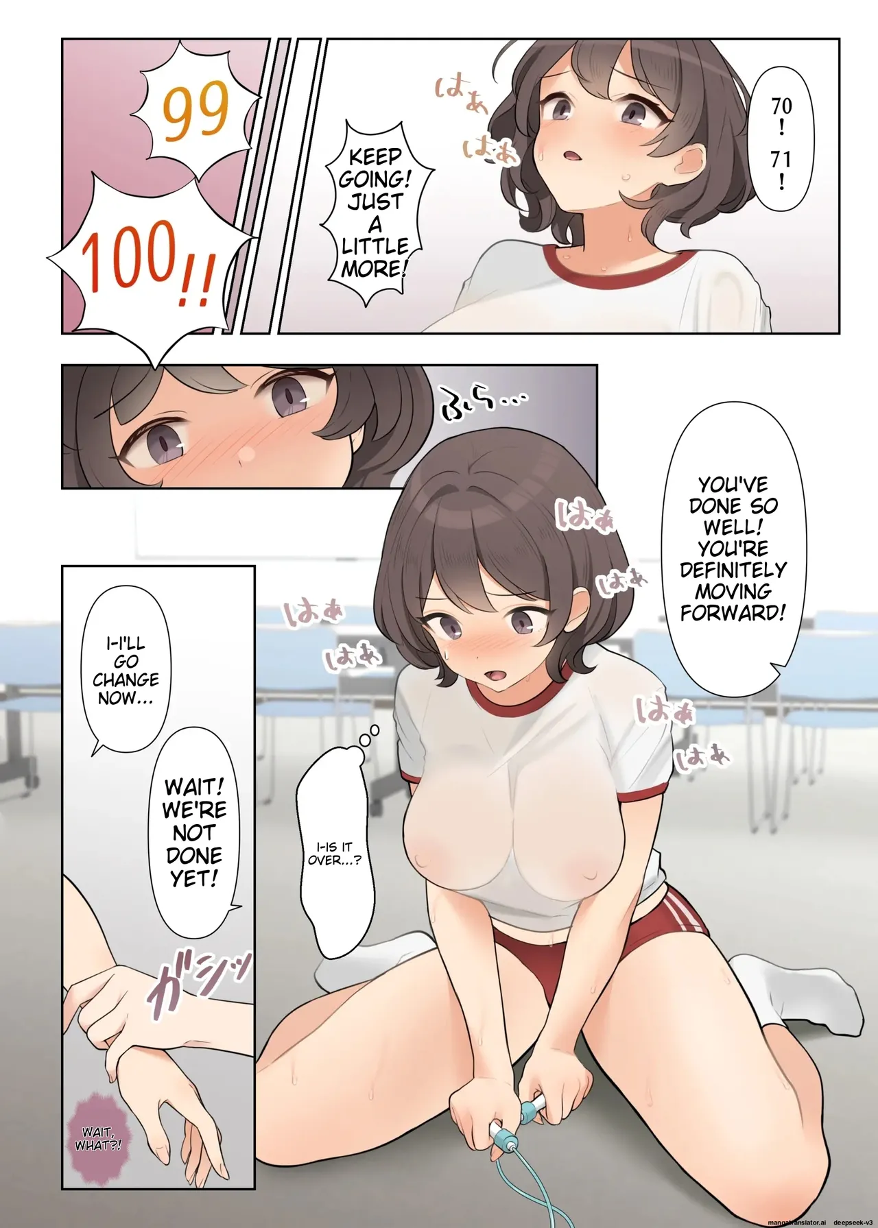 Shuuchi! Mental Health Seminar de Zenra ni Sareta Watashi | Embarrassing! I was stripped naked at a mental health seminar page 24 original parody - big breasts tickling hentai manga - read online free