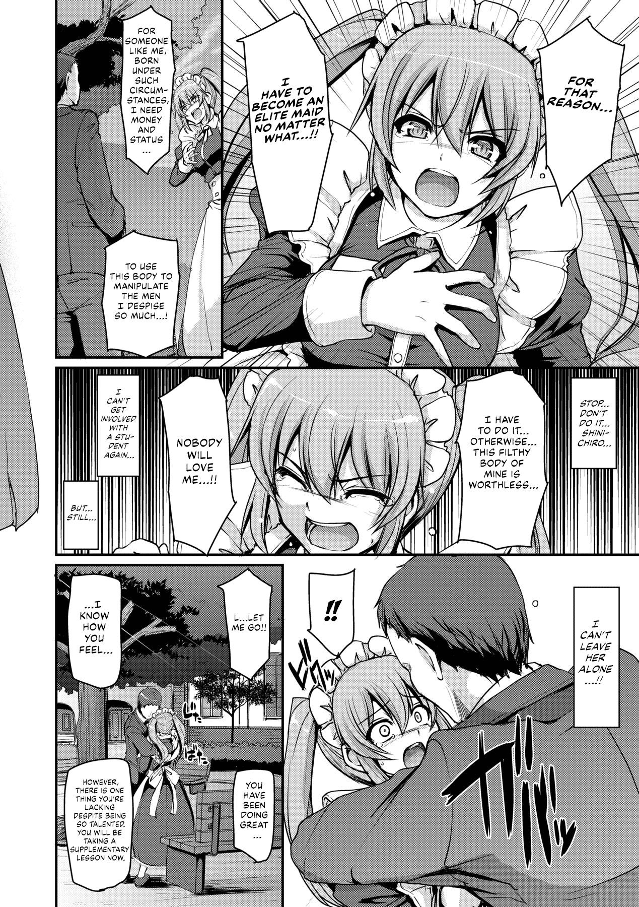 [Alexi Laiho] Maid Gakuen e Youkoso!! - Welcome to Maid Academy Ch. 1-4 [English] [Decensored] [Digital] page 46 - maid kissing hentai manga - read online free