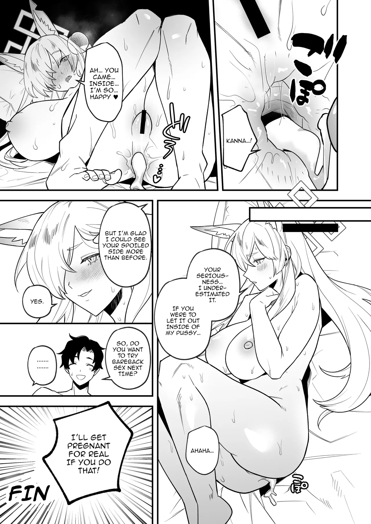 Sensei, Okakugo o | Sensei, Please Prepare Yourself page 20 featuring sensei blue archive parody - unusual teeth big breasts hentai manga - read online free