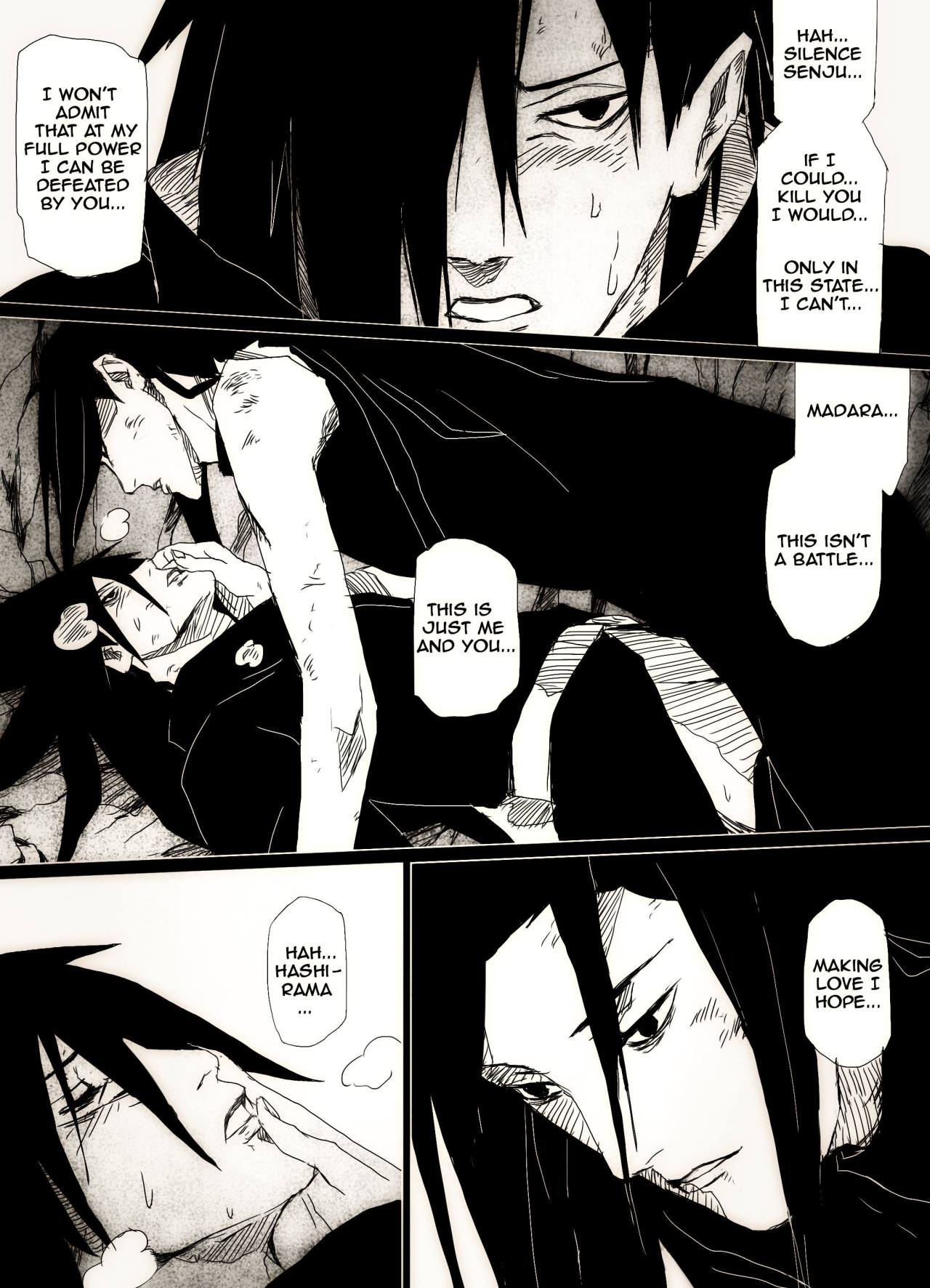 Hashirama x Madara Doujinshi by hachimitsubani - Page 13