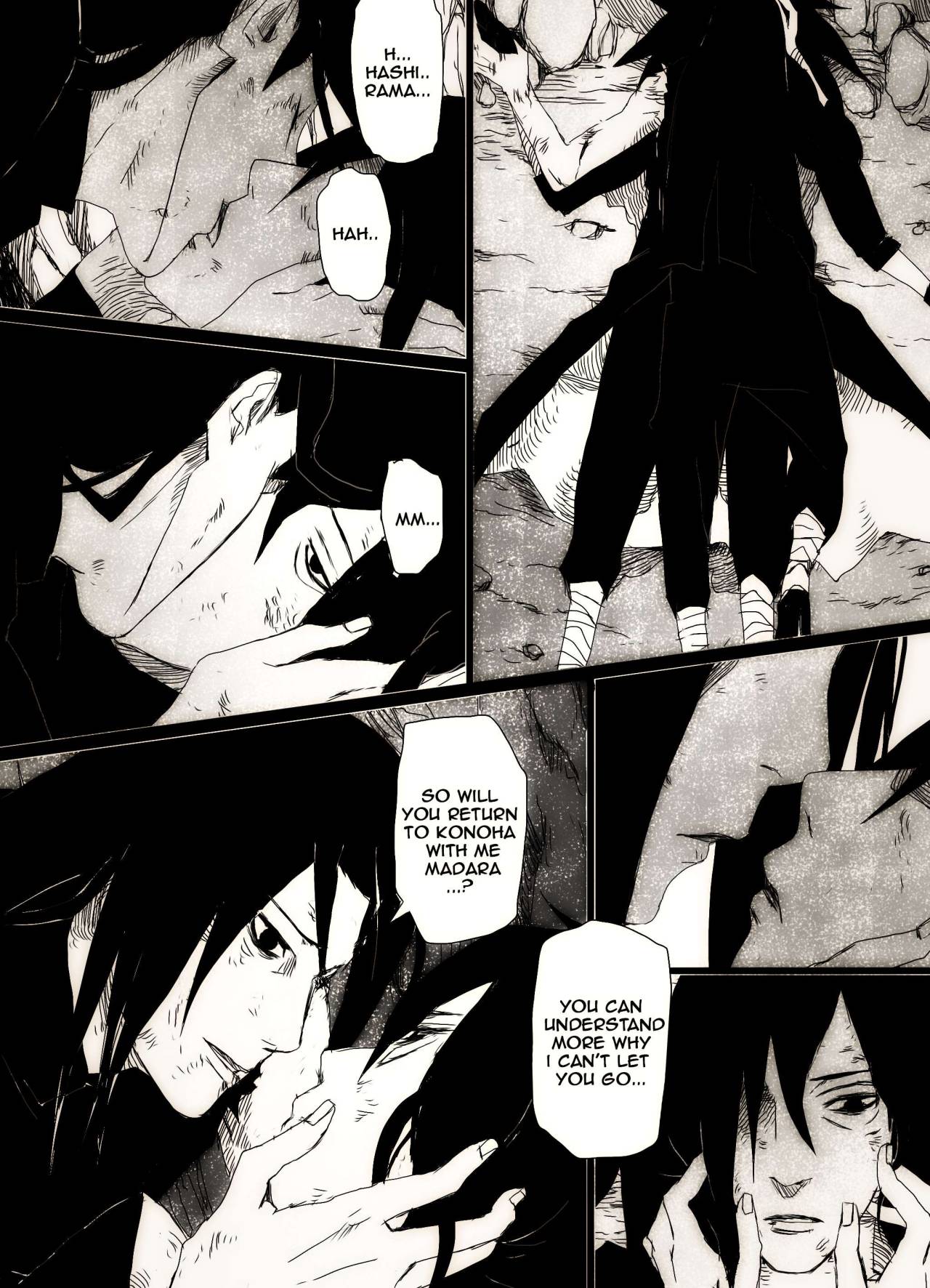 Hashirama x Madara Doujinshi by hachimitsubani - Page 8