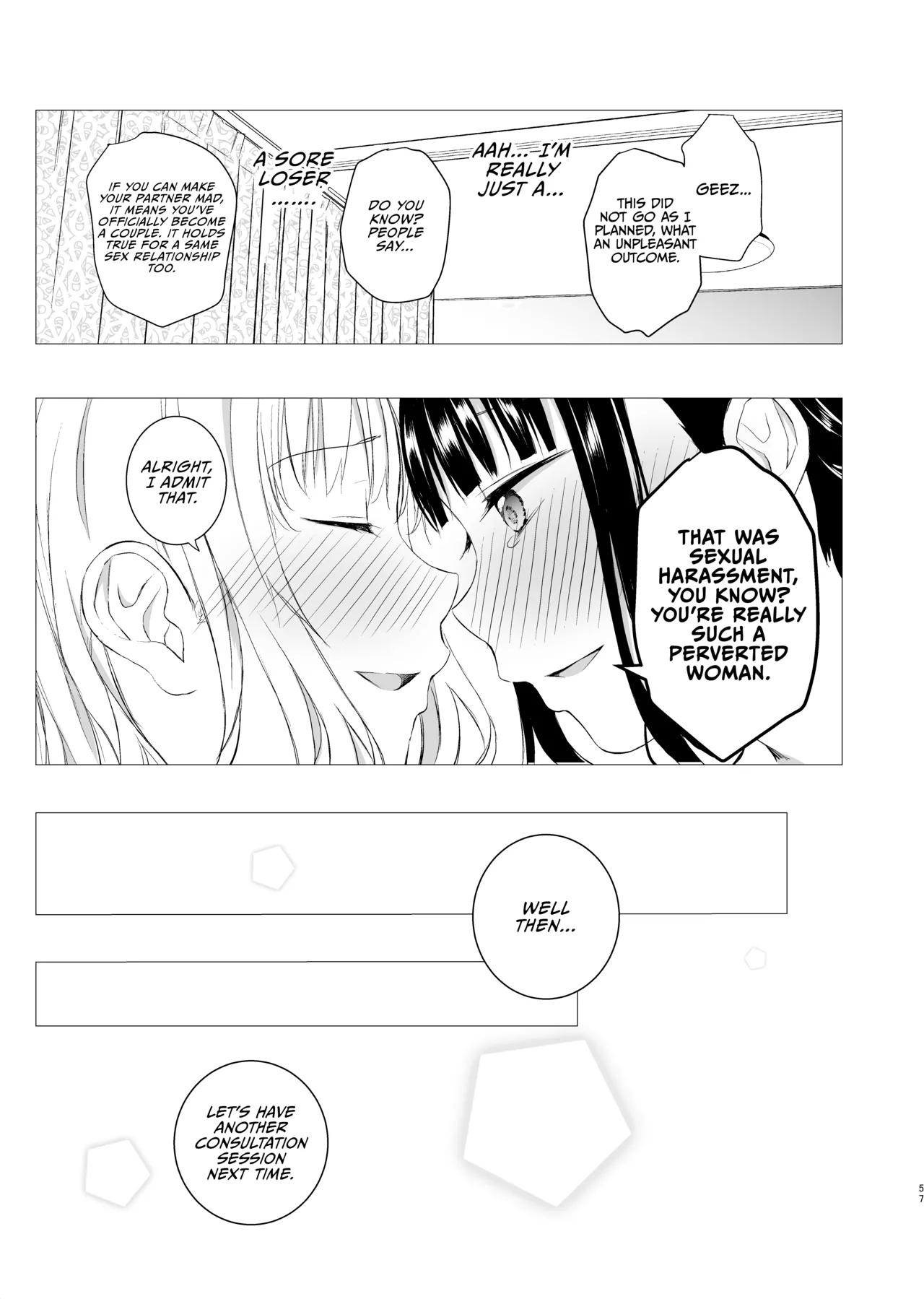 Hanayomi no Makurakotoba page 56 original parody - big breasts cunnilingus hentai manga - read online free