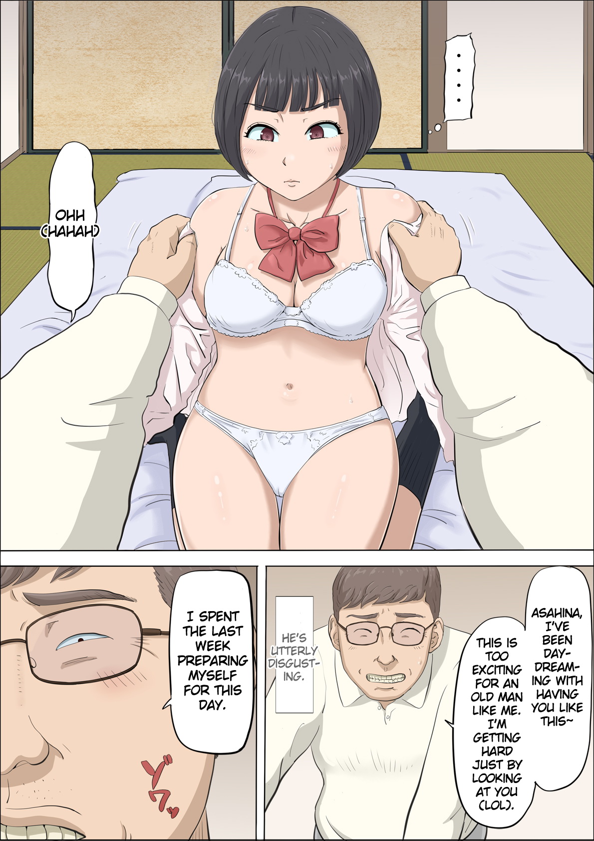 [Cotton House] Mahiru to Numata ~Wana ni Hamerareta Kanojo~ | Mahiru and Numata ~The Girl Who Fell into a Trap~ [English] page 40 original parody - kissing cunnilingus hentai manga - read online free