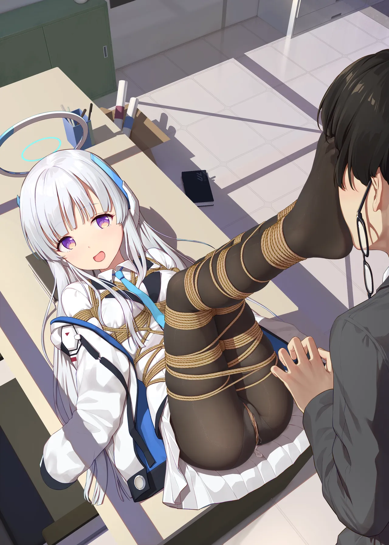 ひみつfanbox page 22 genshin impact parody - bondage pantyhose hentai manga - read online free