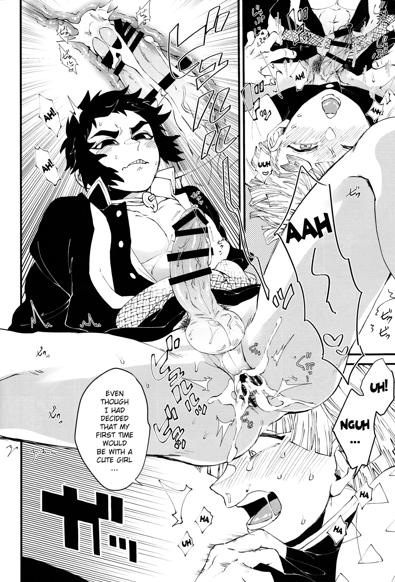 Haru wa Bonyuu page 9 featuring zenitsu agatsuma kimetsu no yaiba parody - anal males only hentai manga - read online free