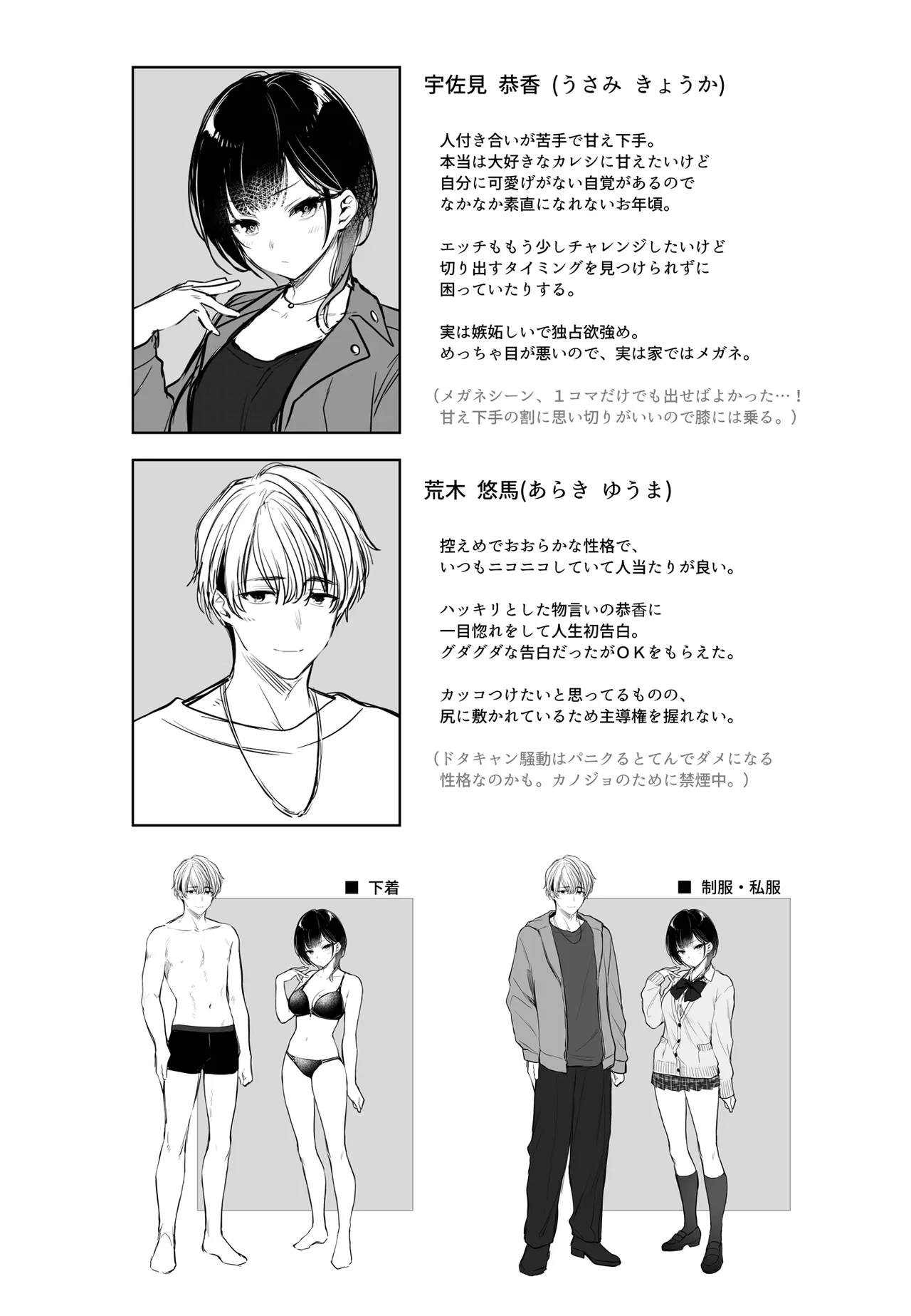 Kareshi ga Incubus ni Natte Shimatta Kyouka-chan no Junan page 35 original parody - big breasts sole female hentai manga - read online free