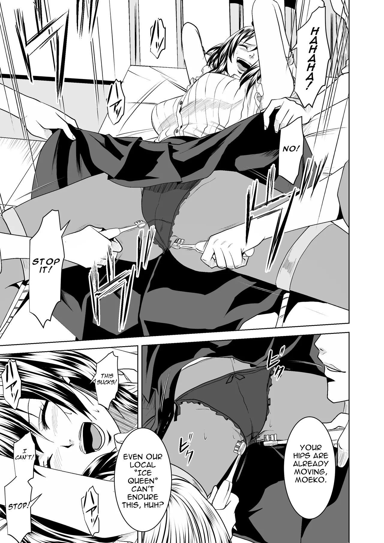 Teppeki Onna ni Fukushuu Daisakusen | Revenge Plan for the Ice Queen page 10 original parody - humiliation bondage hentai manga - read online free