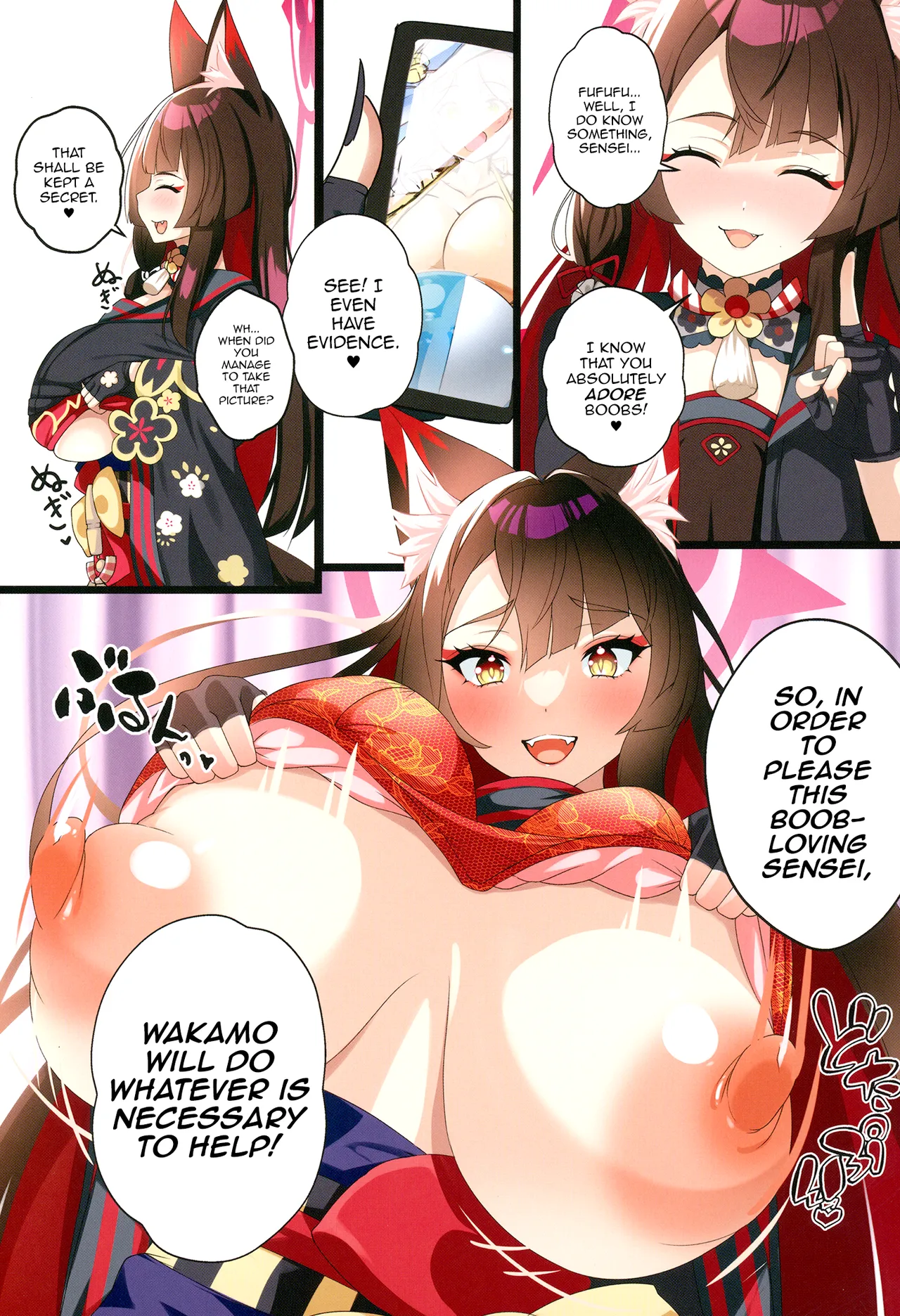 Wakamo Wa Mou Gaman Dekimasen | Wakamo Can't Hold Back Any Longer - Page 8