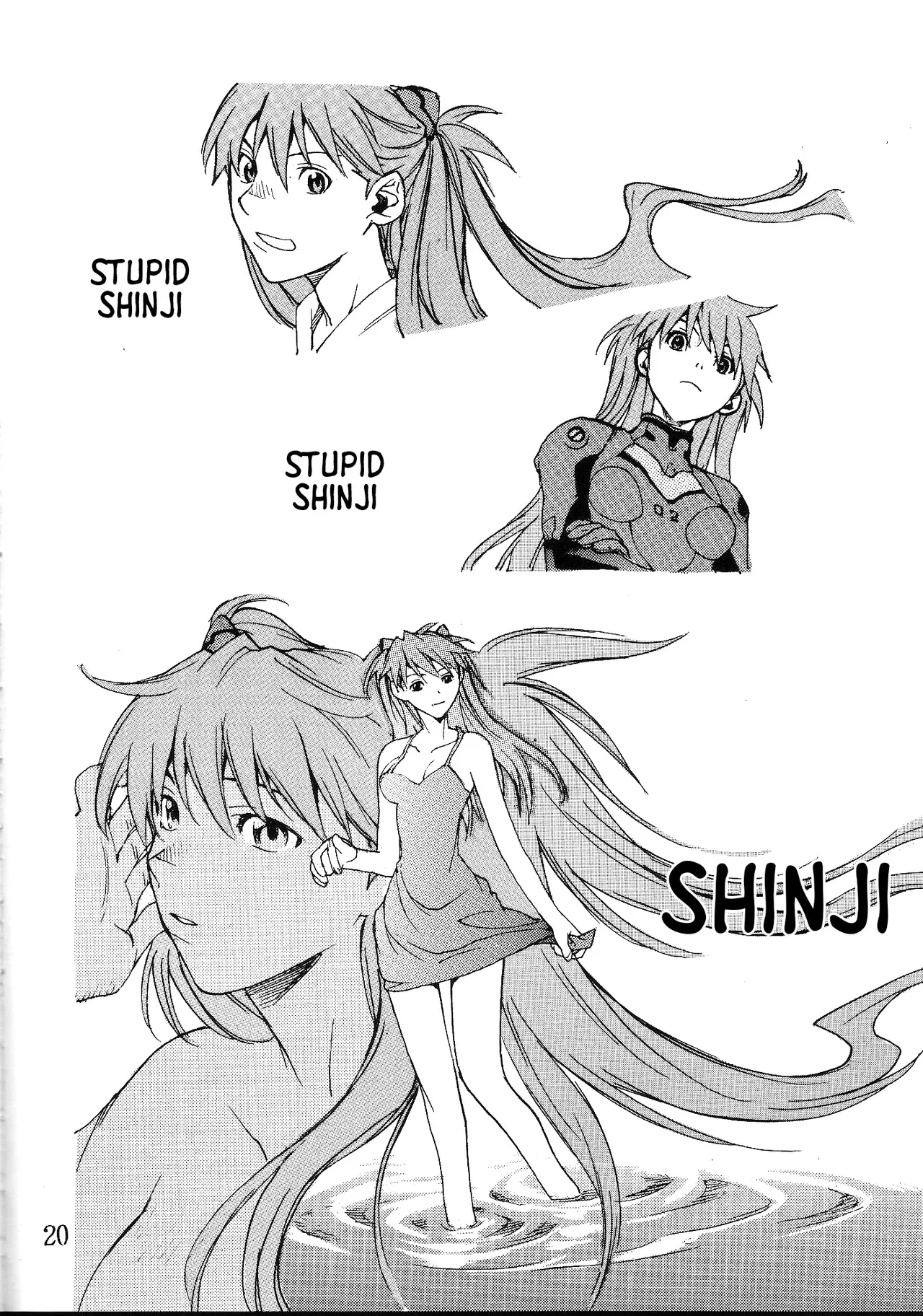 SYNCHROCORD 2 page 19 featuring asuka langley soryu neon genesis evangelion parody - sole female sole male hentai manga - read online free