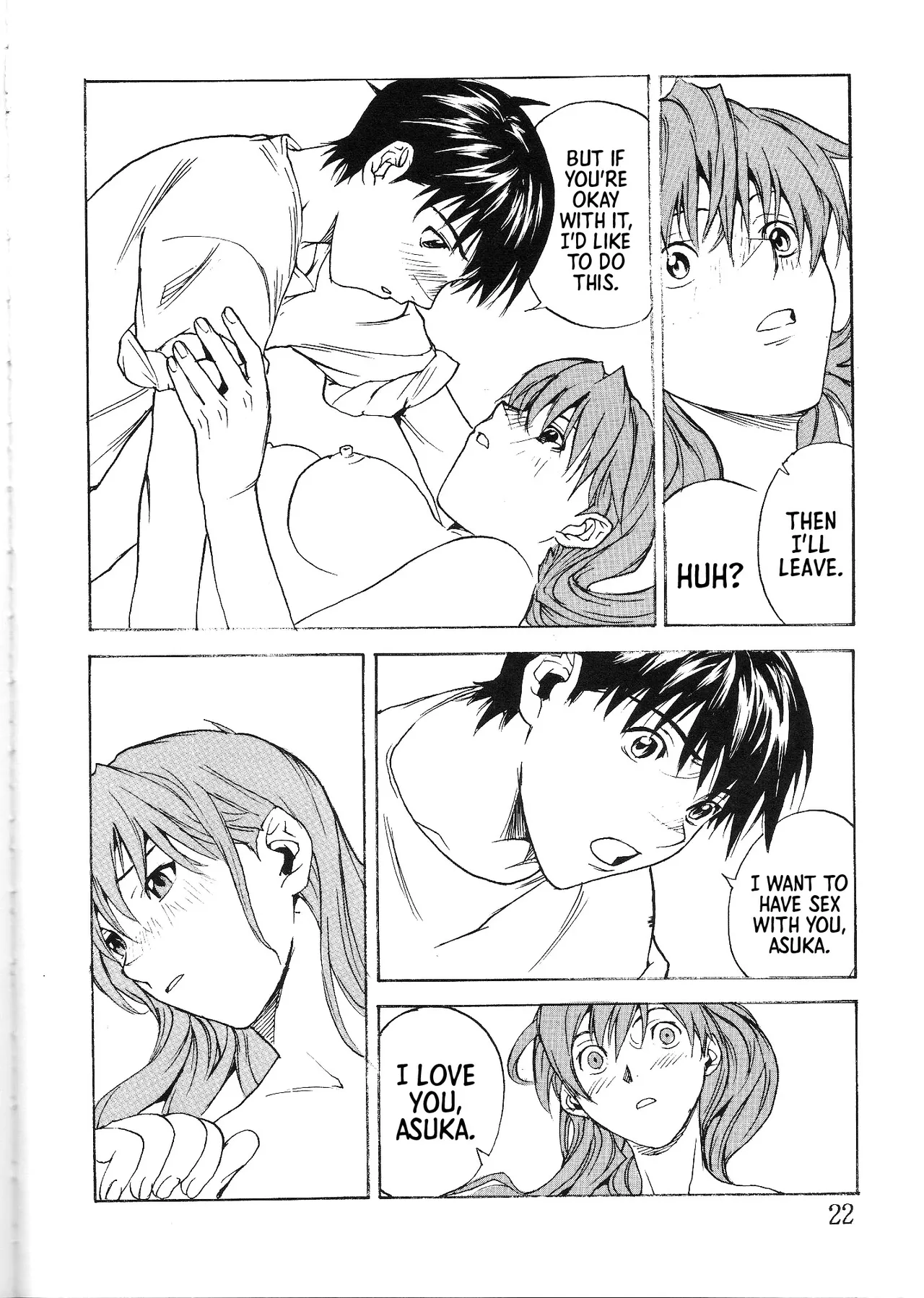 SYNCHROCORD 2 page 21 featuring asuka langley soryu neon genesis evangelion parody - sole female sole male hentai manga - read online free