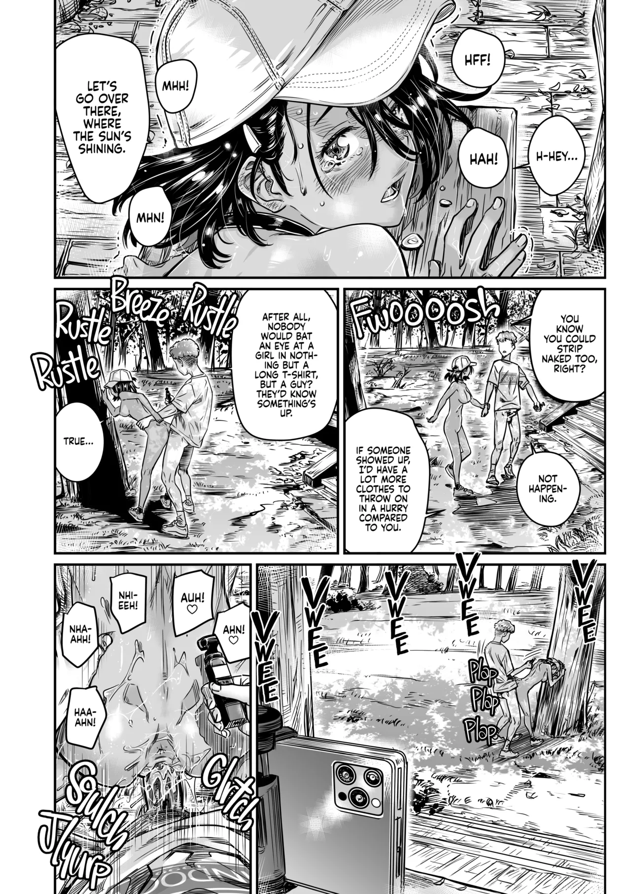 Hiyake no Zenra Girl wa, Doutei o Sotsugyou shita bakari no Senpai ni Hamedori saseru | The Tanlined Former Town Bike Wants to Make an Exhibitionist Sex Tape With Her Formerly Virgin Senpai page 23 original parody - sole female sole male hentai manga - read online free