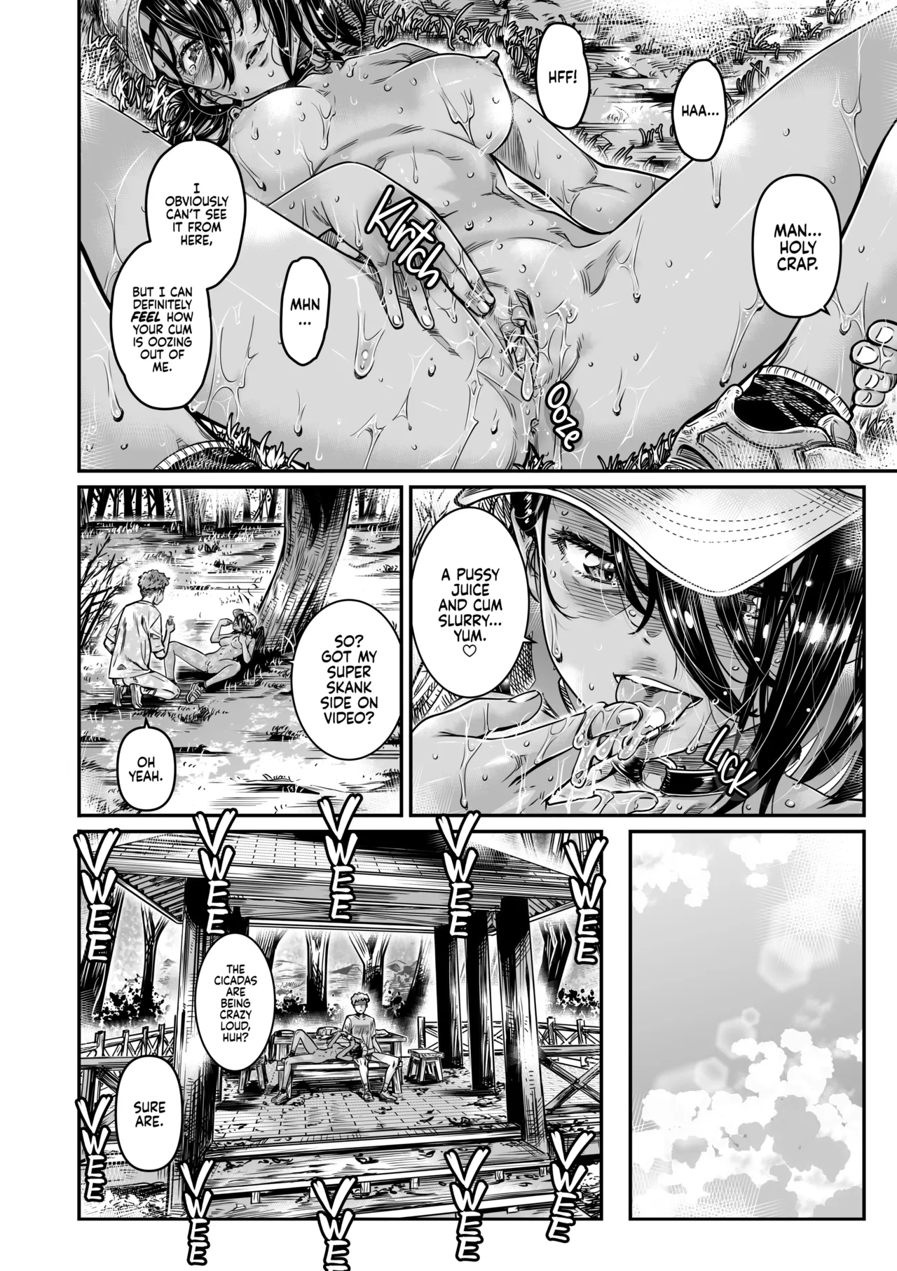 Hiyake no Zenra Girl wa, Doutei o Sotsugyou shita bakari no Senpai ni Hamedori saseru | The Tanlined Former Town Bike Wants to Make an Exhibitionist Sex Tape With Her Formerly Virgin Senpai page 29 original parody - uncensored urination hentai manga - read online free