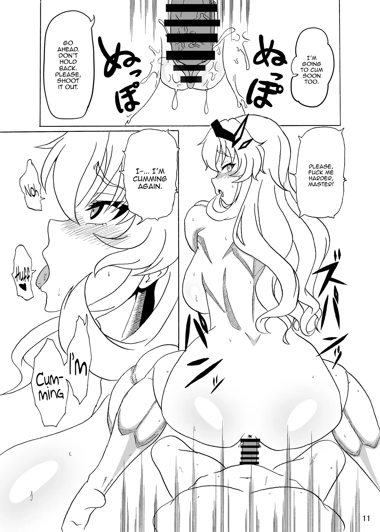 Barghest to Kinyoku Master | Barghest And The Abstinent Master page 13 featuring gudao fate grand order parody - big breasts muscle hentai manga - read online free