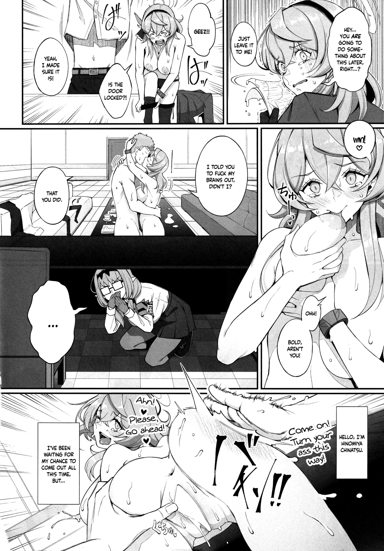 Gehenna no Meushi 2 | The Cow of Gehenna 2 page 13 featuring chinatsu hinomiya blue archive parody - sole male full censorship hentai manga - read online free