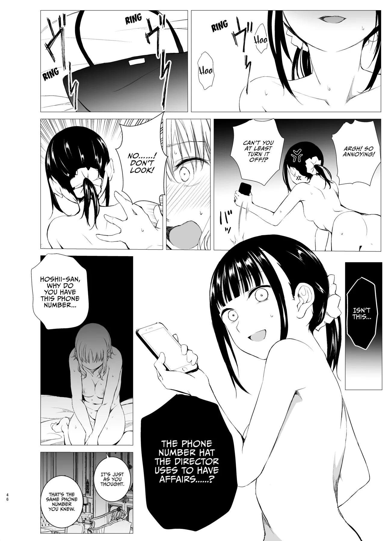 Hanayomi no Makurakotoba page 45 original parody - yuri females only hentai manga - read online free