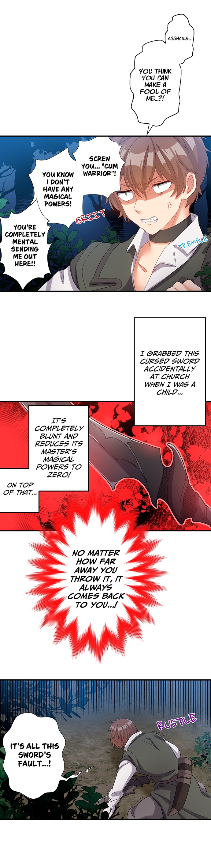 Hero of Endless Sex: I Have No Magic, but I Will Become the Strongest With Spunk page 17 - full color full censorship hentai manga - read online free