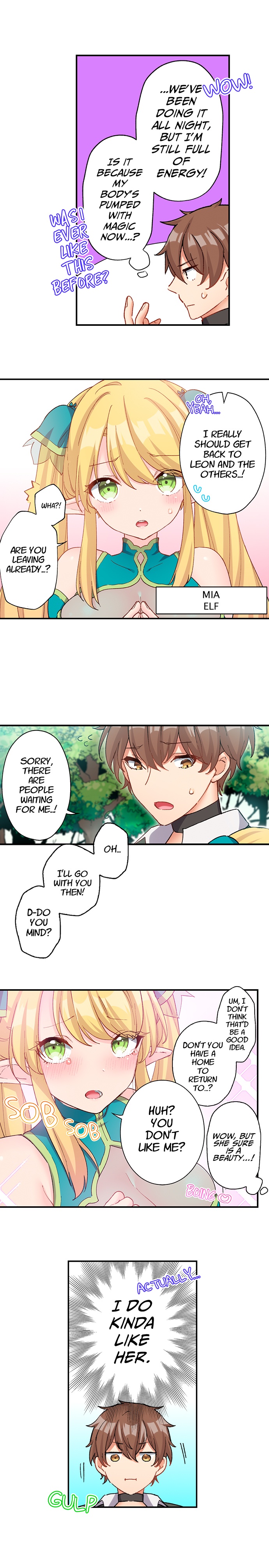 Hero of Endless Sex: I Have No Magic, but I Will Become the Strongest With Spunk page 47 - elf unusual pupils hentai manga - read online free