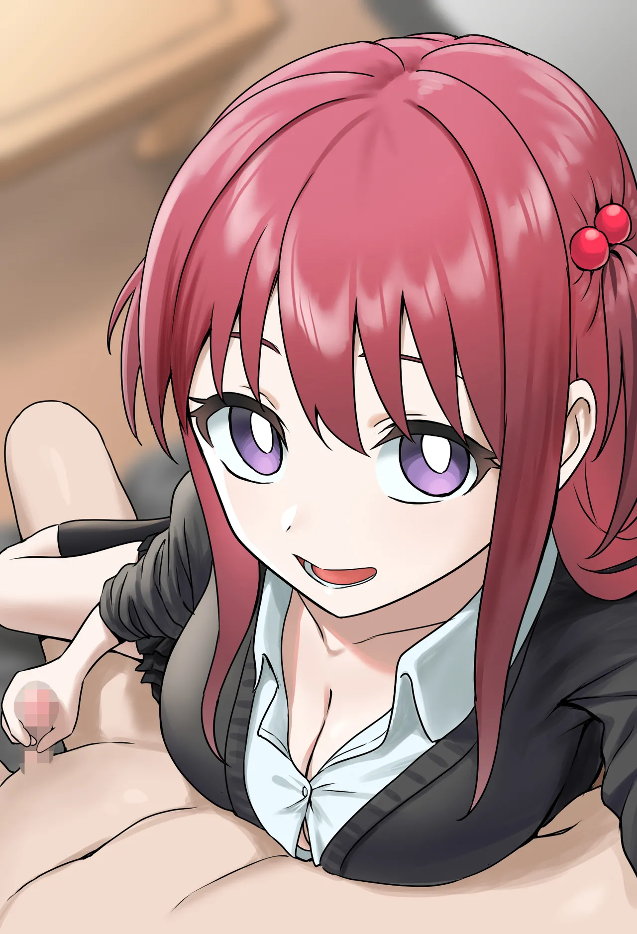 Kouhai-tachi no Te no Naka ni page 34 original parody - mosaic censorship femdom hentai manga - read online free