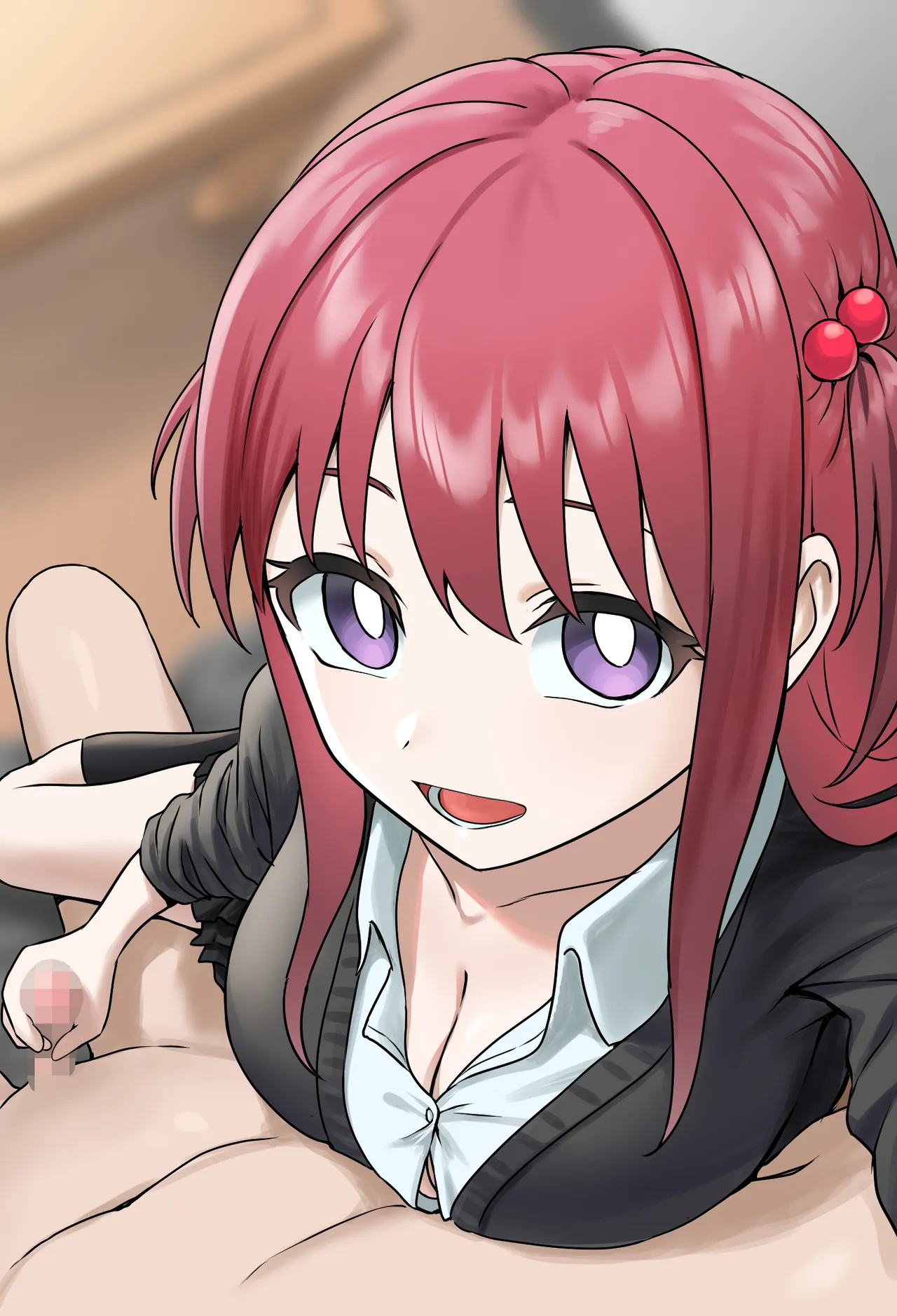 Kouhai-tachi no Te no Naka ni page 37 original parody - femdom mosaic censorship hentai manga - read online free