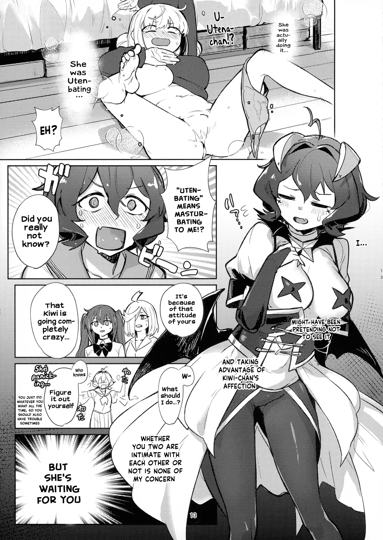 Takaraka ni Ute ni ~ | Loudly Utenbating - Page 13