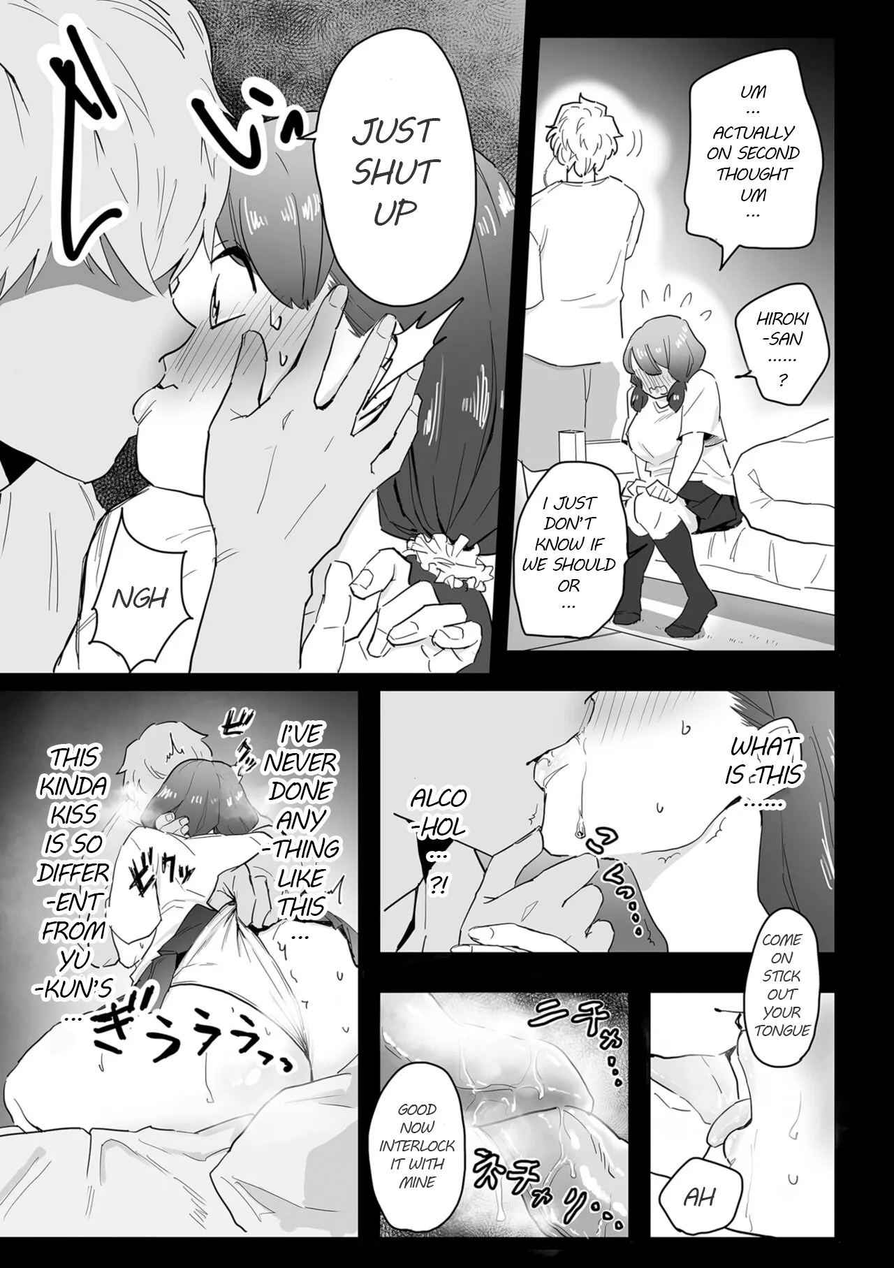 Mesu-ochi Benkyoukai | Female Domination Study Session page 9 - sole female nakadashi hentai manga - read online free