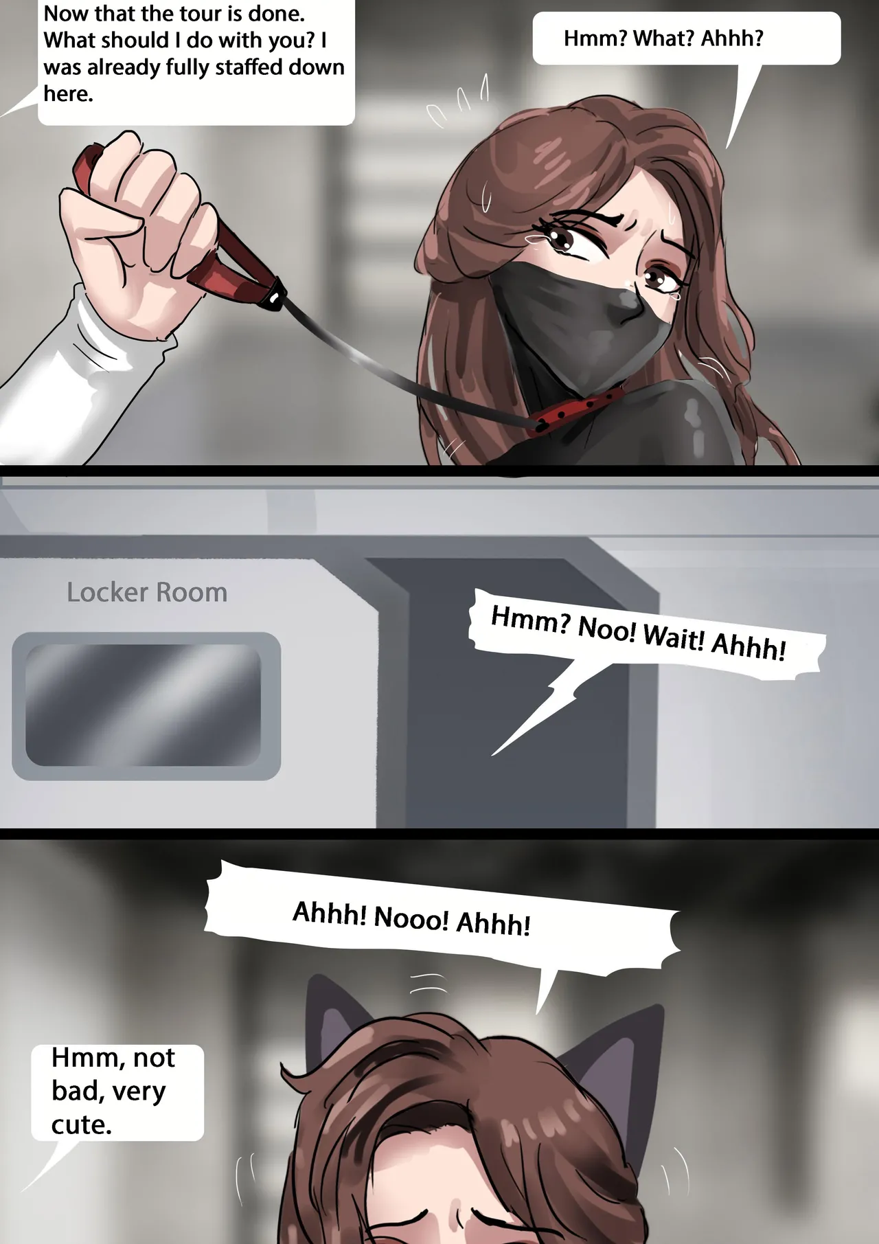 Bondage Office 1-2 page 34 original parody - stockings kemonomimi hentai manga - read online free