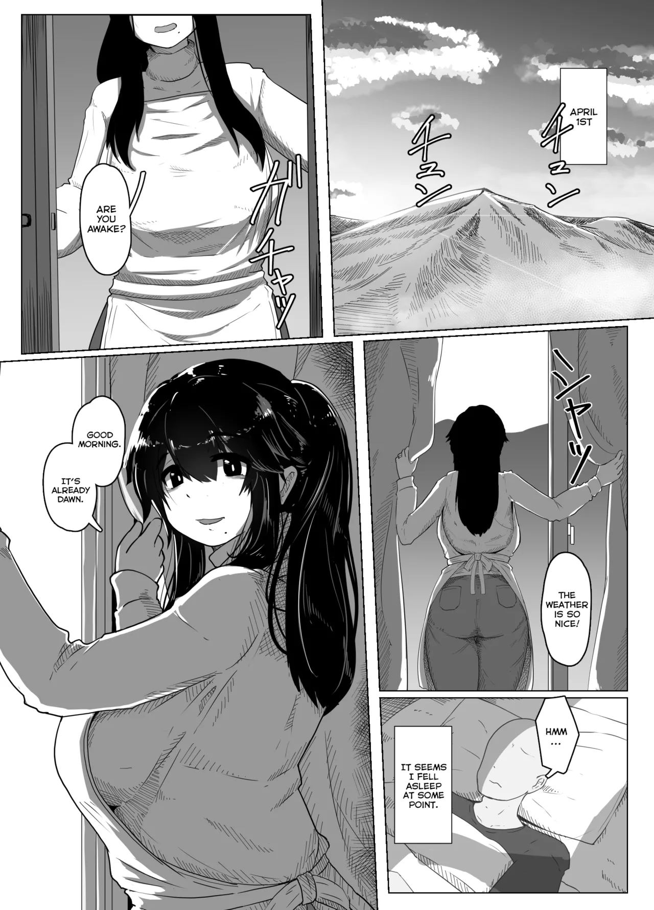 Oyasumi, Okaa-san I | Good Night, Mom I page 10 original parody - sole female sole male hentai manga - read online free