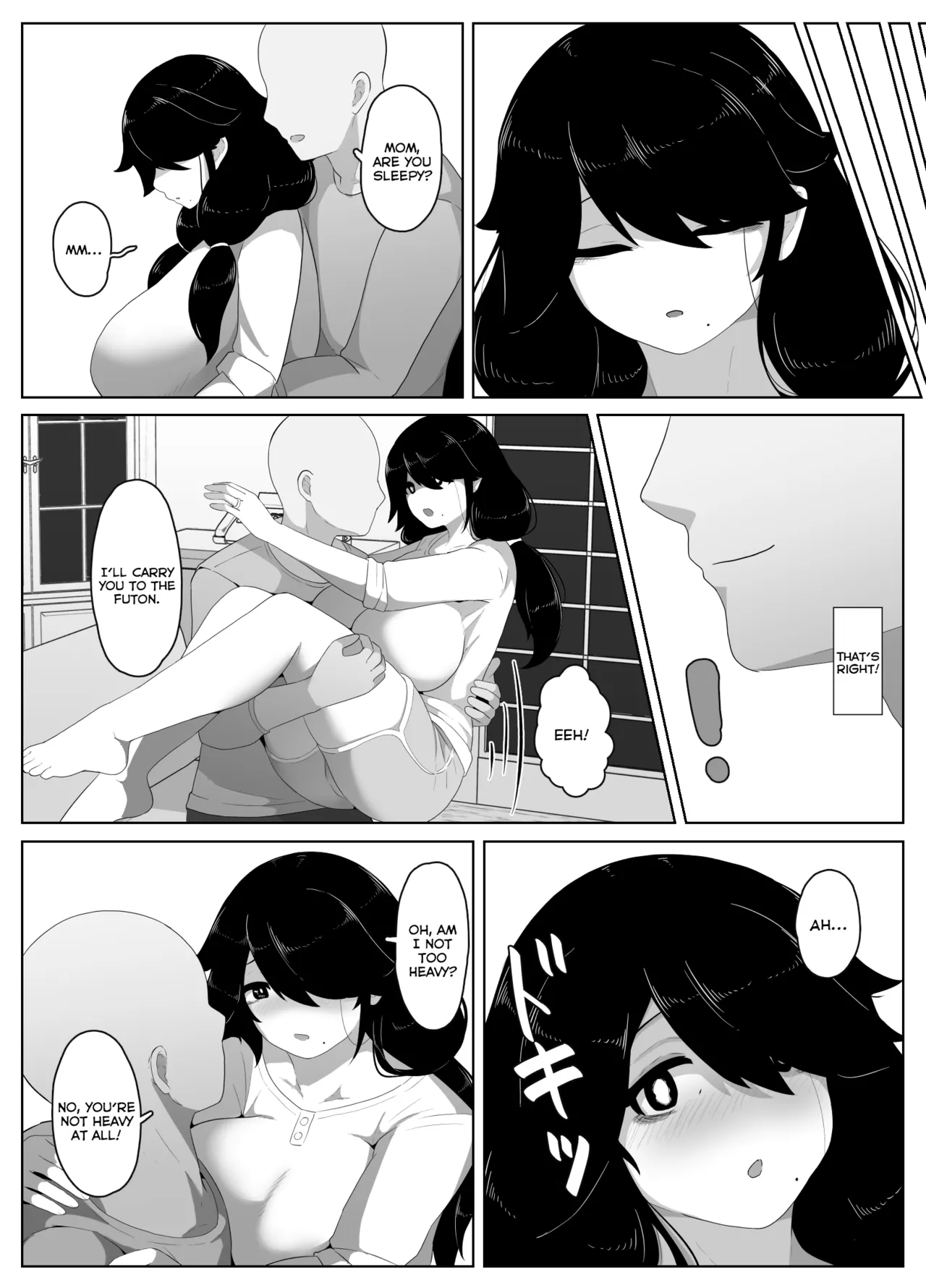 Oyasumi, Okaa-san I | Good Night, Mom I page 132 original parody - sole female sole male hentai manga - read online free