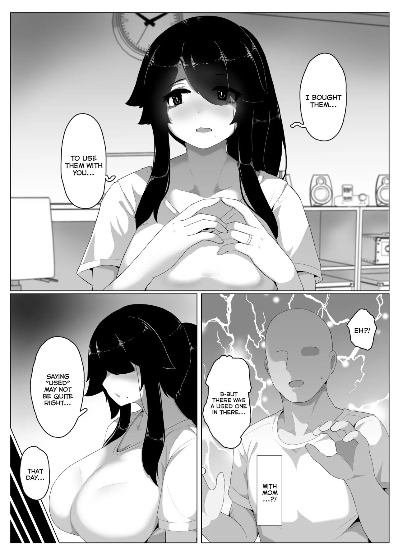 Oyasumi, Okaa-san I | Good Night, Mom I page 144 original parody - handjob milf hentai manga - read online free