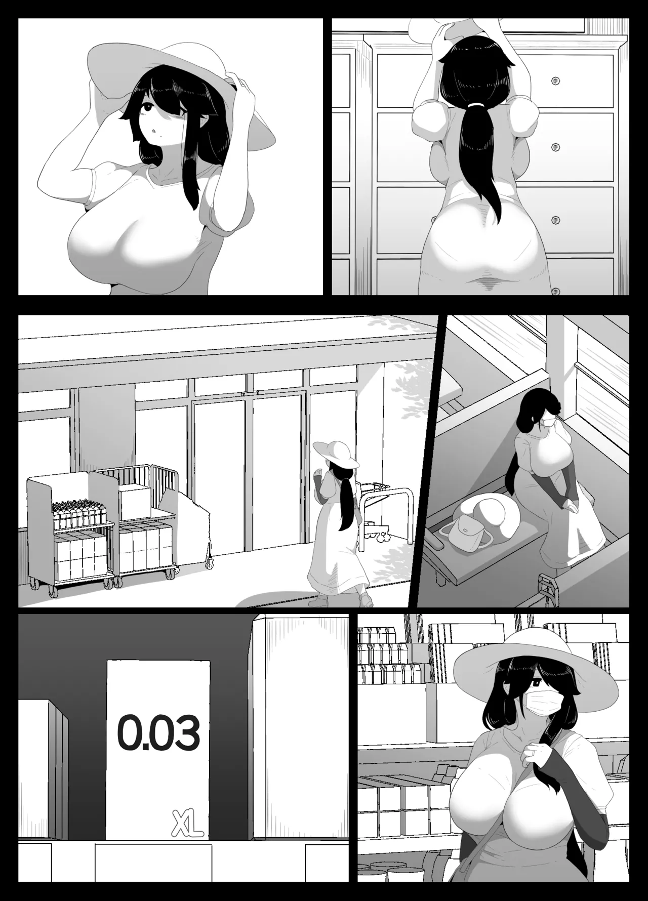 Oyasumi, Okaa-san I | Good Night, Mom I page 147 original parody - sole female sole male hentai manga - read online free