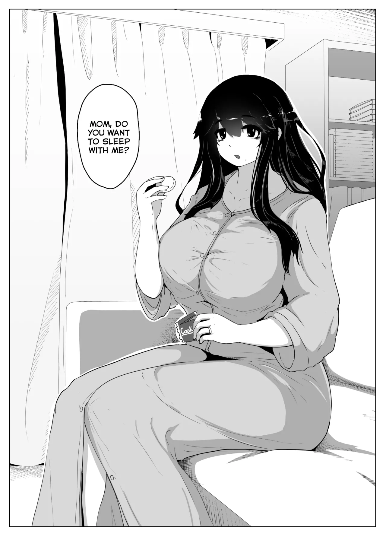 Oyasumi, Okaa-san I | Good Night, Mom I page 16 original parody - handjob milf hentai manga - read online free