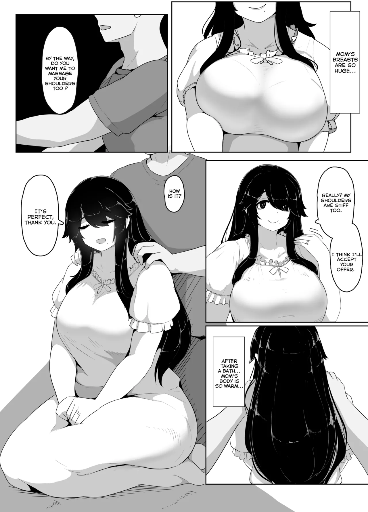 Oyasumi, Okaa-san I | Good Night, Mom I page 55 original parody - sole female sole male hentai manga - read online free