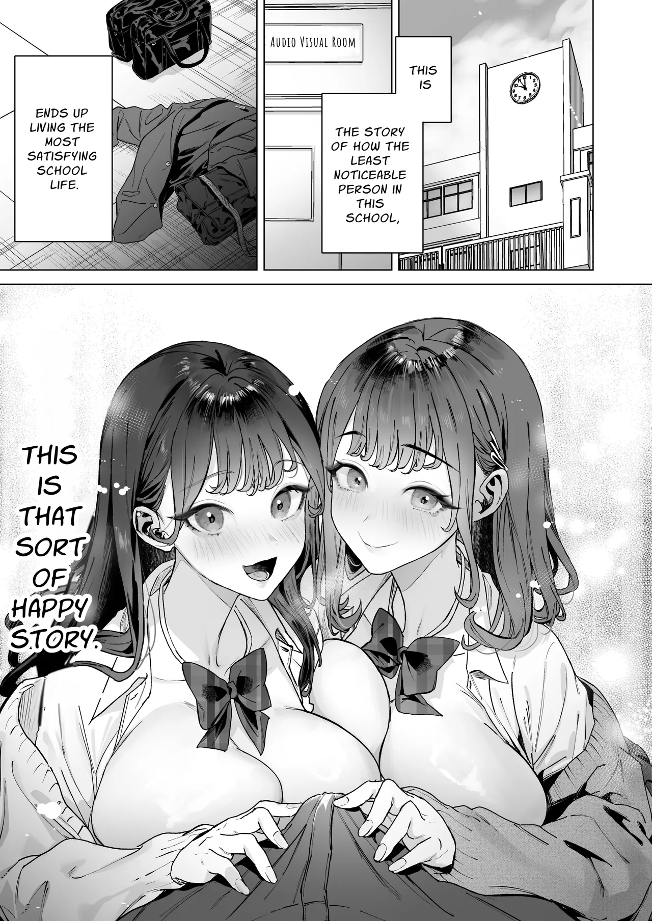 Page 2 of [Shiroganean (Ohkami Ryosuke)] S-kyuu Joshi-tachi to Ecchi na Douga o Toru Koto ni Natta Boku | I Am To Record A Video With Two Sadistic Women [English] [Penguin Piper]