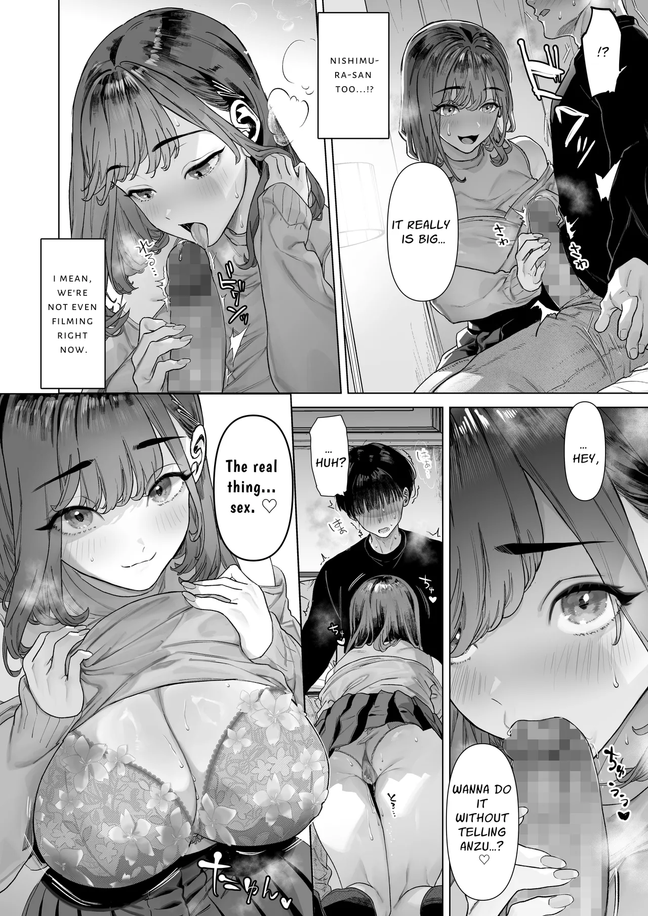 [Shiroganean (Ohkami Ryosuke)] S-kyuu Joshi-tachi to Ecchi na Douga o Toru Koto ni Natta Boku | I Am To Record A Video With Two Sadistic Women [English] [Penguin Piper] page 37 original parody - sole male nakadashi hentai manga - read online free
