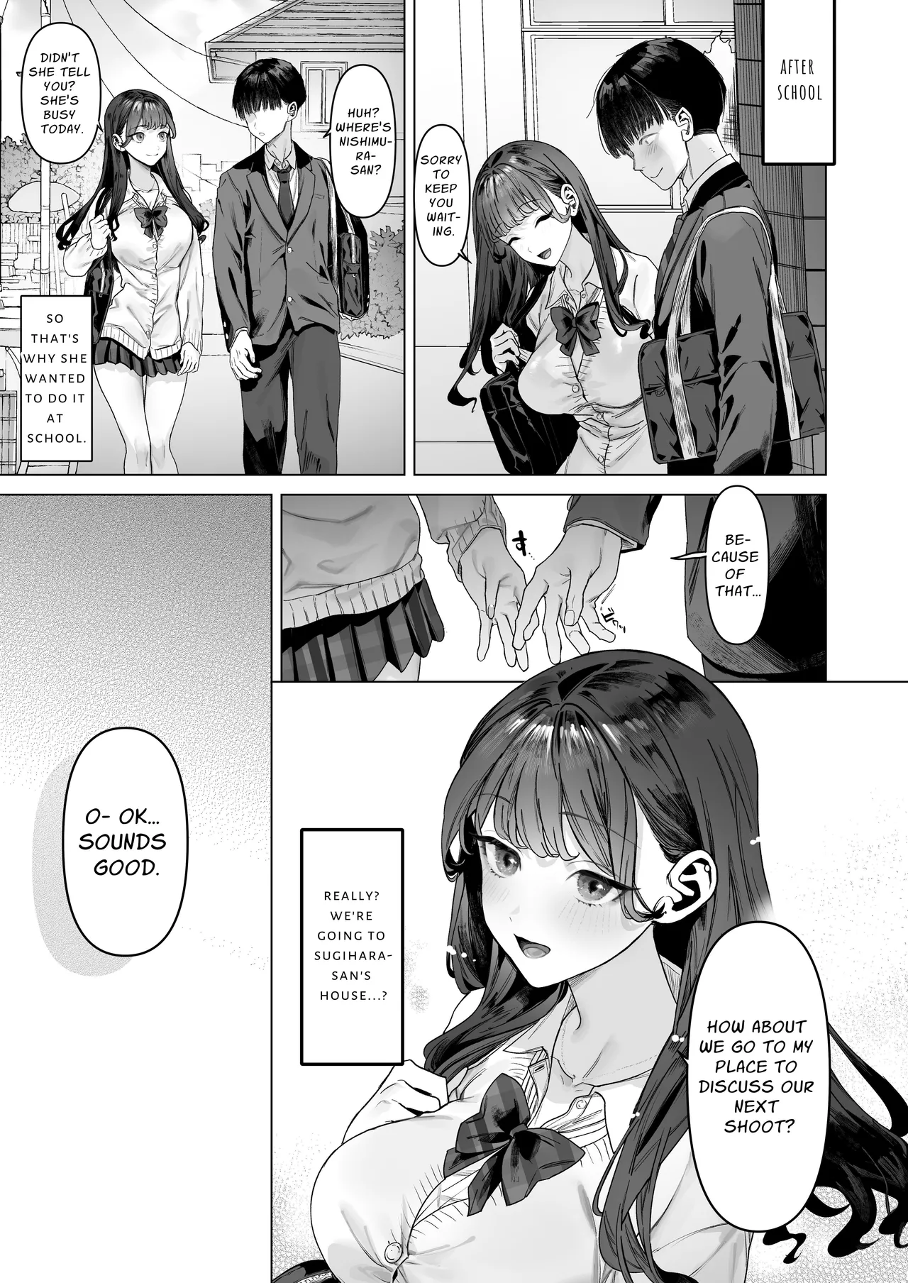 [Shiroganean (Ohkami Ryosuke)] S-kyuu Joshi-tachi to Ecchi na Douga o Toru Koto ni Natta Boku | I Am To Record A Video With Two Sadistic Women [English] [Penguin Piper] page 46 original parody - sole male nakadashi hentai manga - read online free