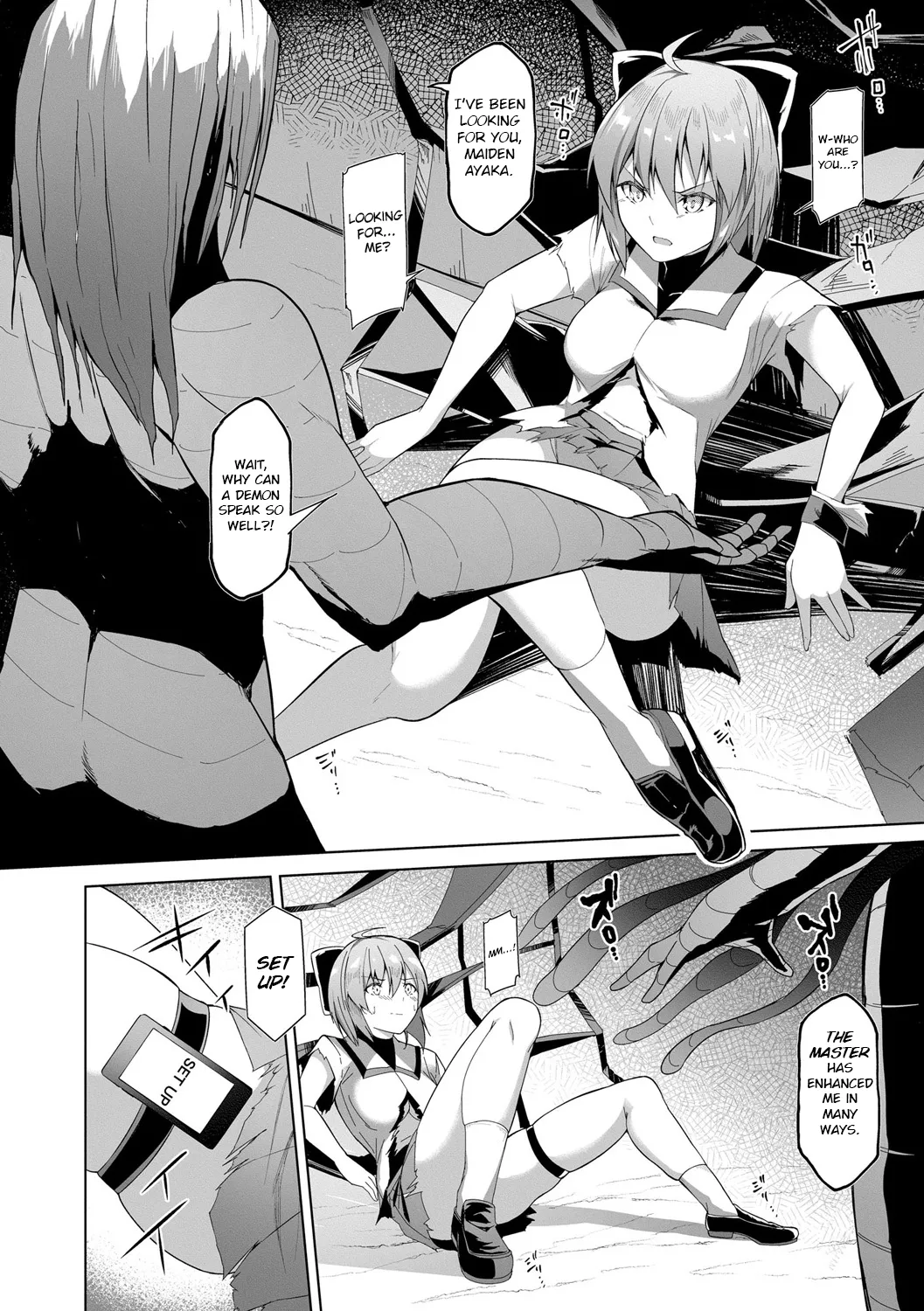 Page 52 of [Random] Kenkyaku Senki Hime Ayaka ~Yami o Harau Adeashi~ | Sword-legged Battle Maiden Ayaka ~Gorgeous Feet That Purify Darkness~ Ch. 1-7 [English]