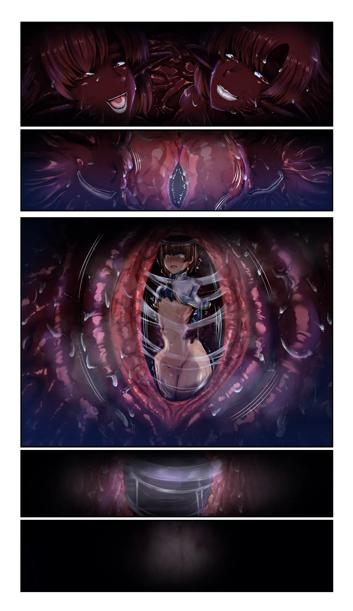 SweetEdda vol.14 Shapeshift Hen Sakusei Mamono no Yakata page 43 original parody - full color gender bender hentai manga - read online free