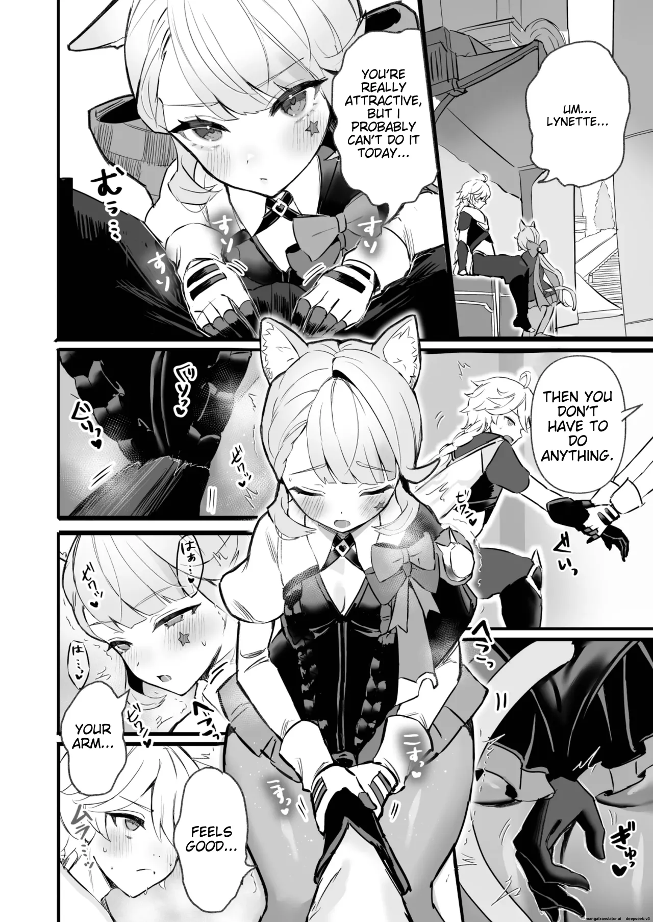 HoYoLUV page 24 featuring lynette genshin impact parody - big breasts nakadashi hentai manga - read online free