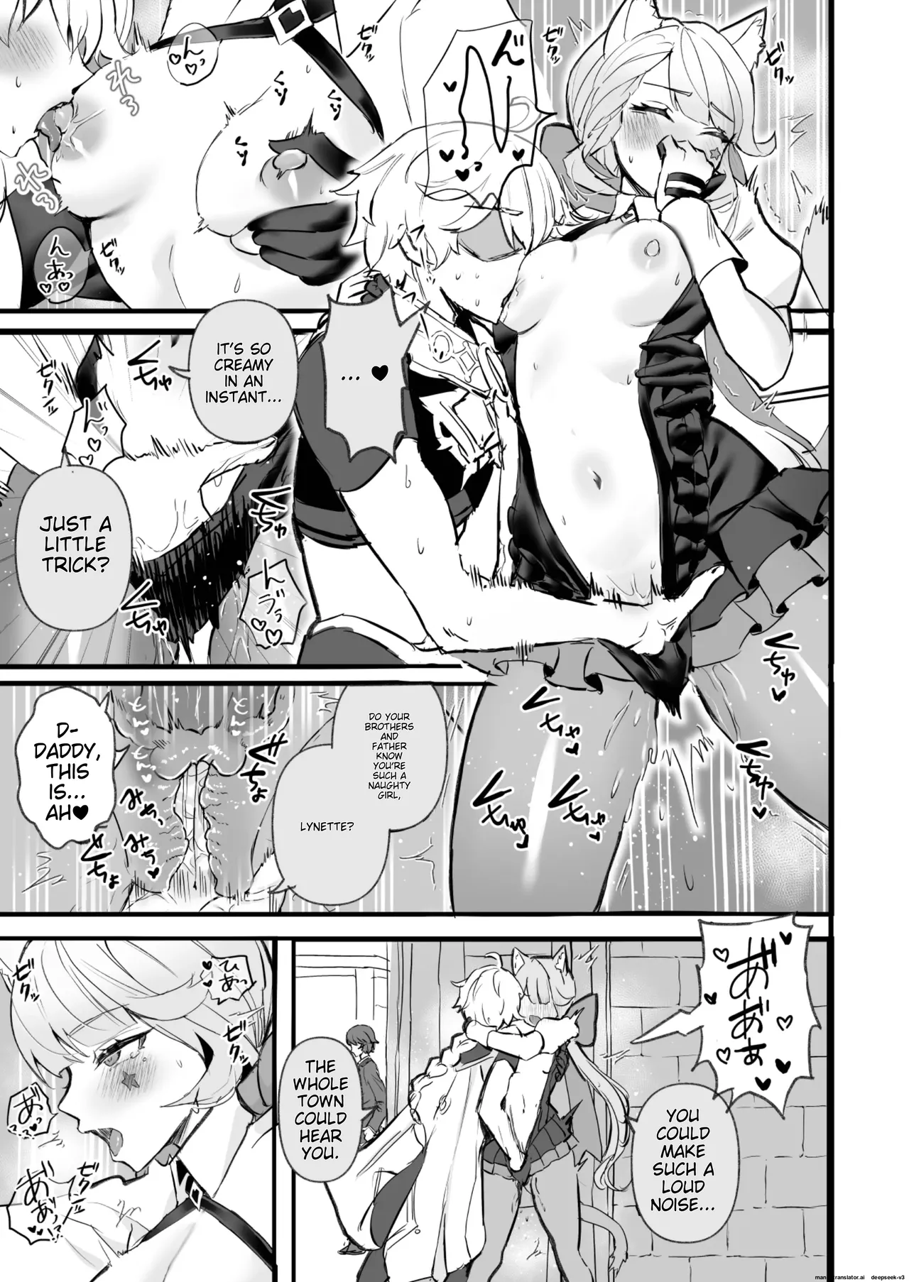 HoYoLUV page 25 featuring lynette genshin impact parody - big breasts nakadashi hentai manga - read online free