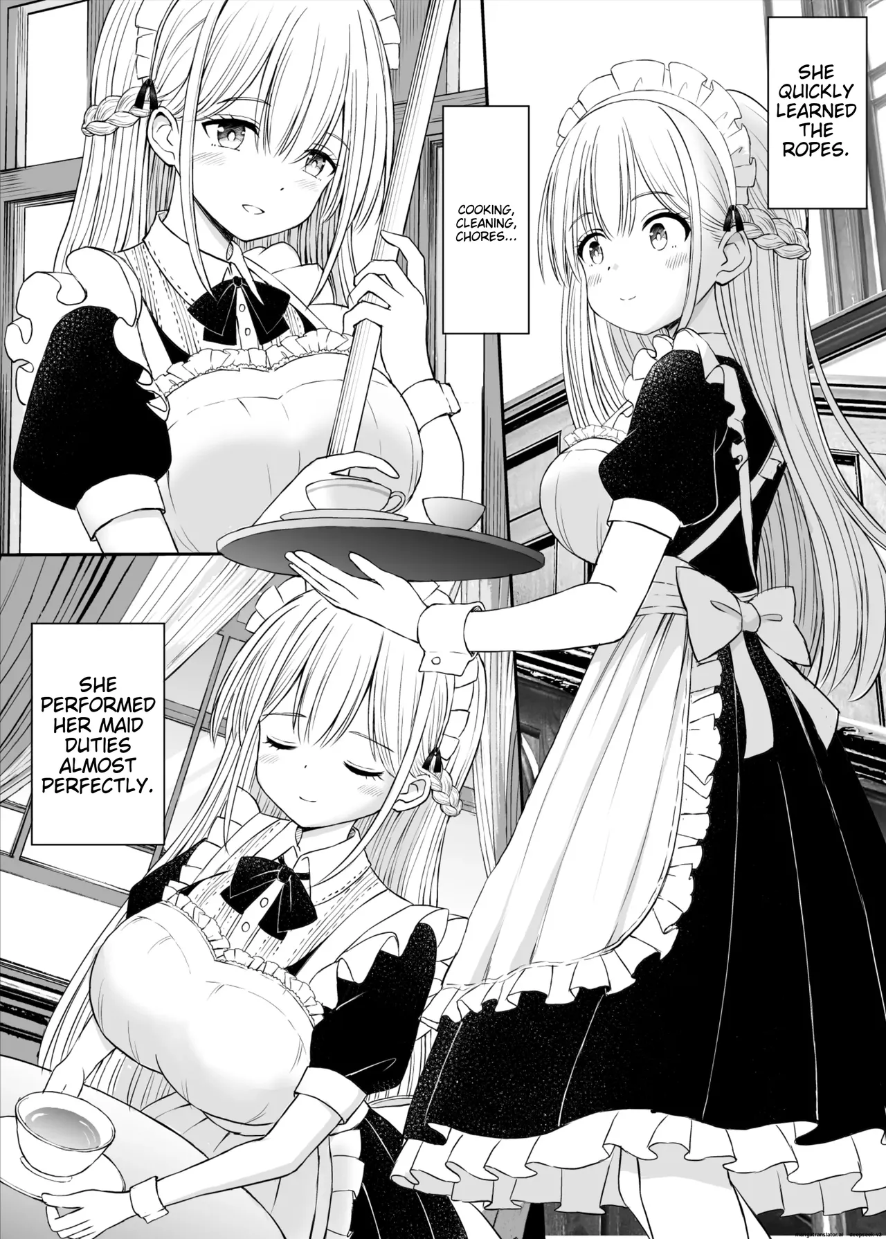 Yawaraka Maid no Gohoushi Sex | Soft maid service sex page 9 original parody - sole male nakadashi hentai manga - read online free